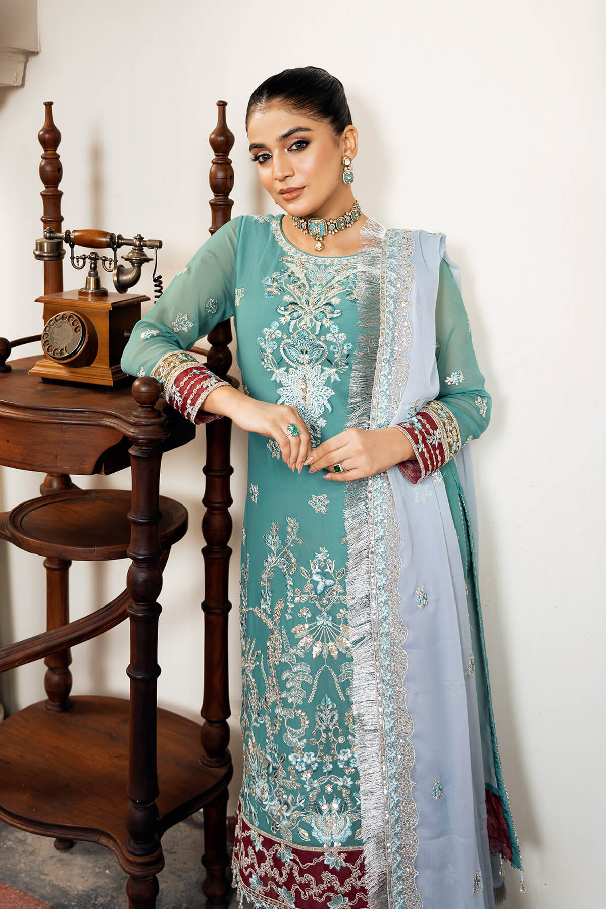 Imrozia Premium | Sitarah Luxury Chiffon 24 | I-211 Nikhat - Official Imrozia Premium stockist in UK - Sakeena London