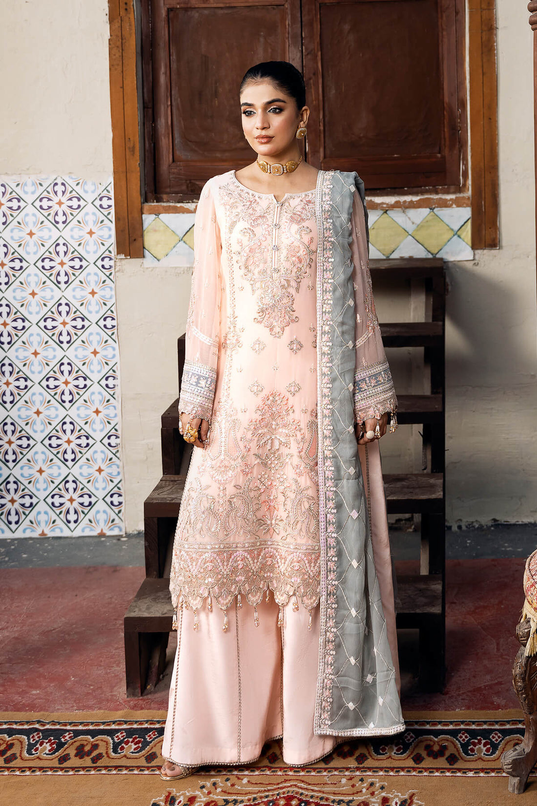 Imrozia Premium | Sitarah Luxury Chiffon 24 | I-213 Roshnayi - Official Imrozia Premium stockist in UK - Sakeena London