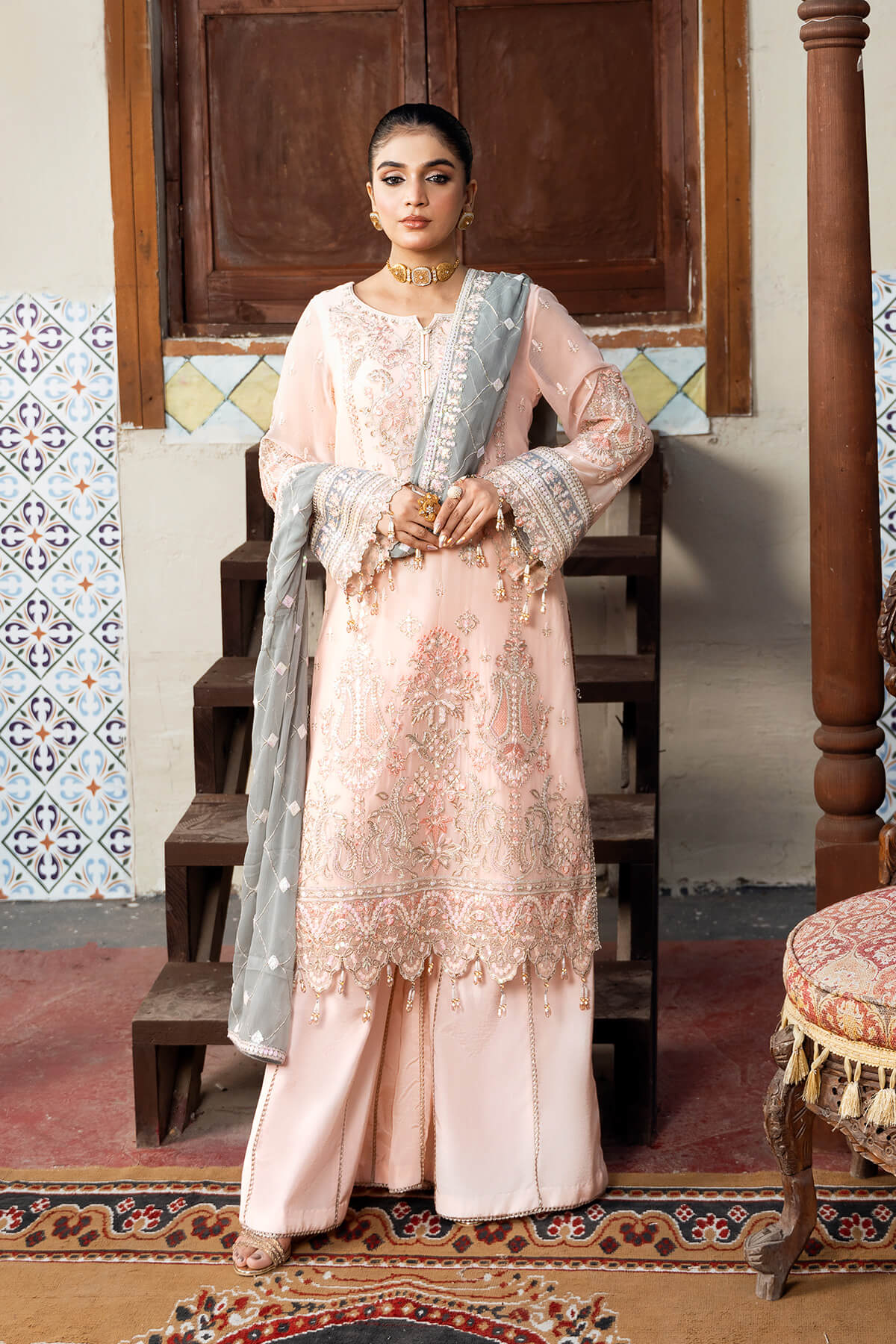 Imrozia Premium | Sitarah Luxury Chiffon 24 | I-213 Roshnayi - Official Imrozia Premium stockist in UK - Sakeena London