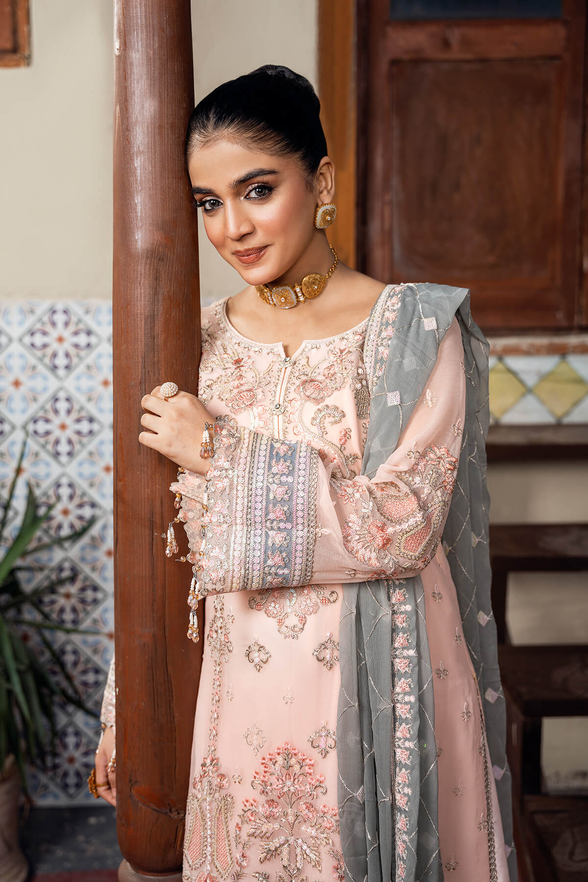 Imrozia Premium | Sitarah Luxury Chiffon 24 | I-213 Roshnayi - Official Imrozia Premium stockist in UK - Sakeena London