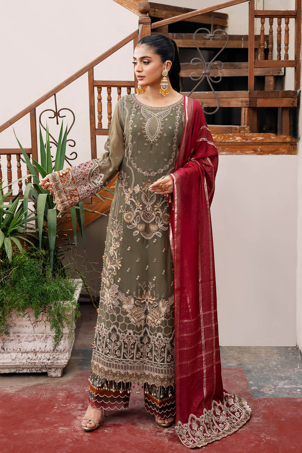 Imrozia Premium | Sitarah Luxury Chiffon 24 | I-214 Chaandni - Official Imrozia Premium stockist in UK - Sakeena London