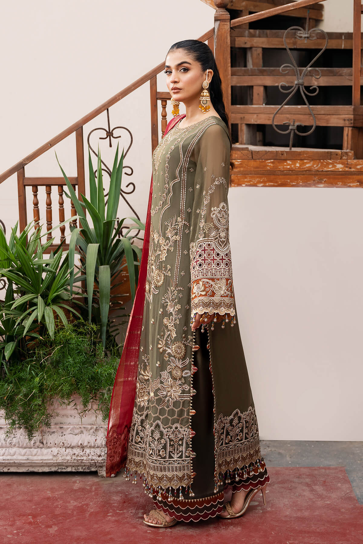 Imrozia Premium | Sitarah Luxury Chiffon 24 | I-214 Chaandni - Official Imrozia Premium stockist in UK - Sakeena London