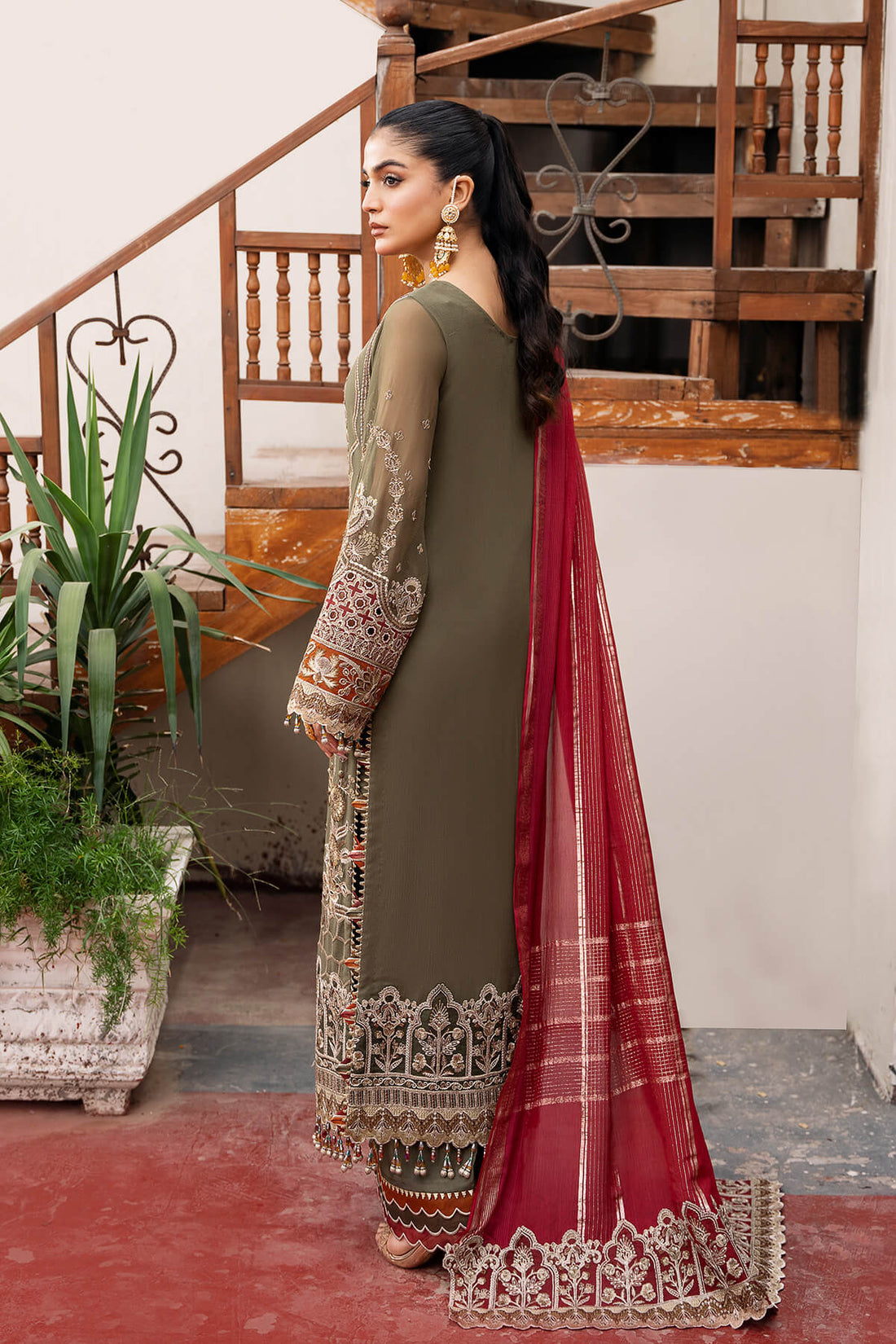 Imrozia Premium | Sitarah Luxury Chiffon 24 | I-214 Chaandni - Official Imrozia Premium stockist in UK - Sakeena London