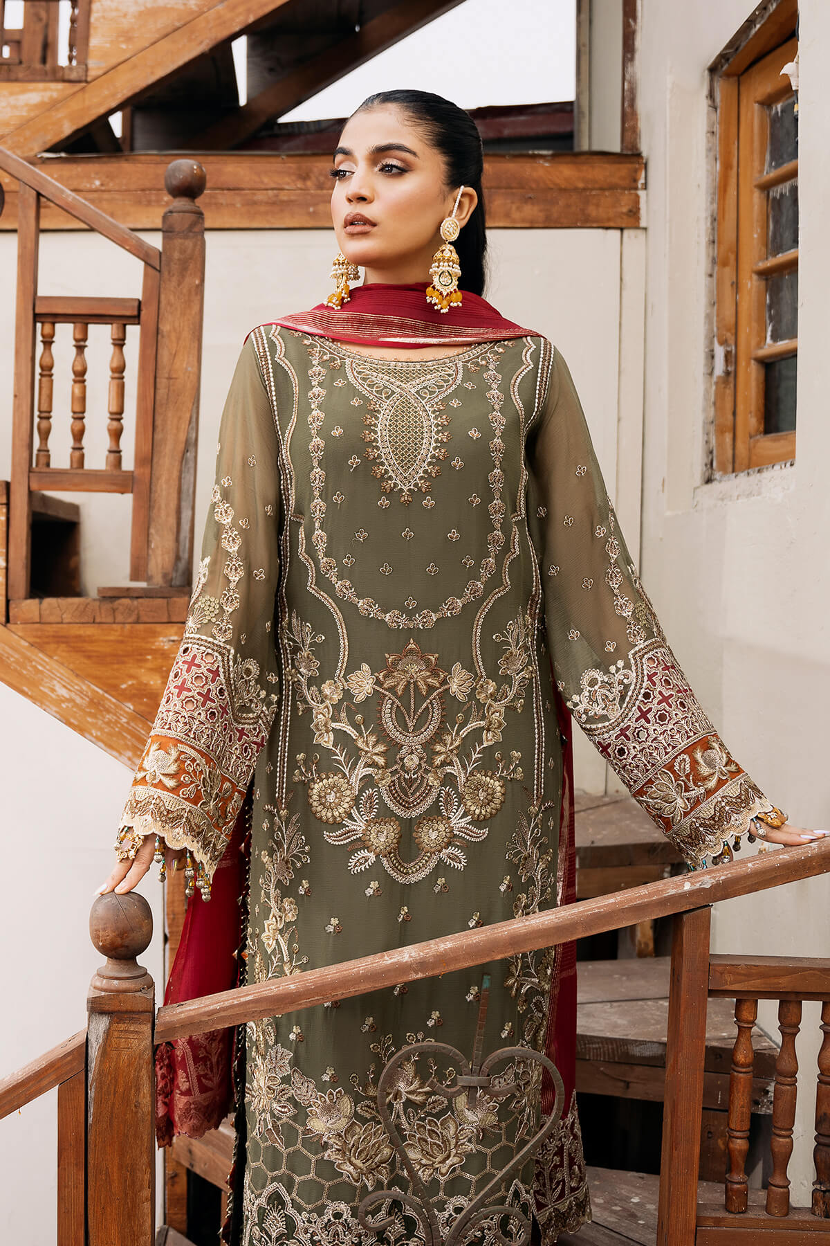 Imrozia Premium | Sitarah Luxury Chiffon 24 | I-214 Chaandni - Official Imrozia Premium stockist in UK - Sakeena London