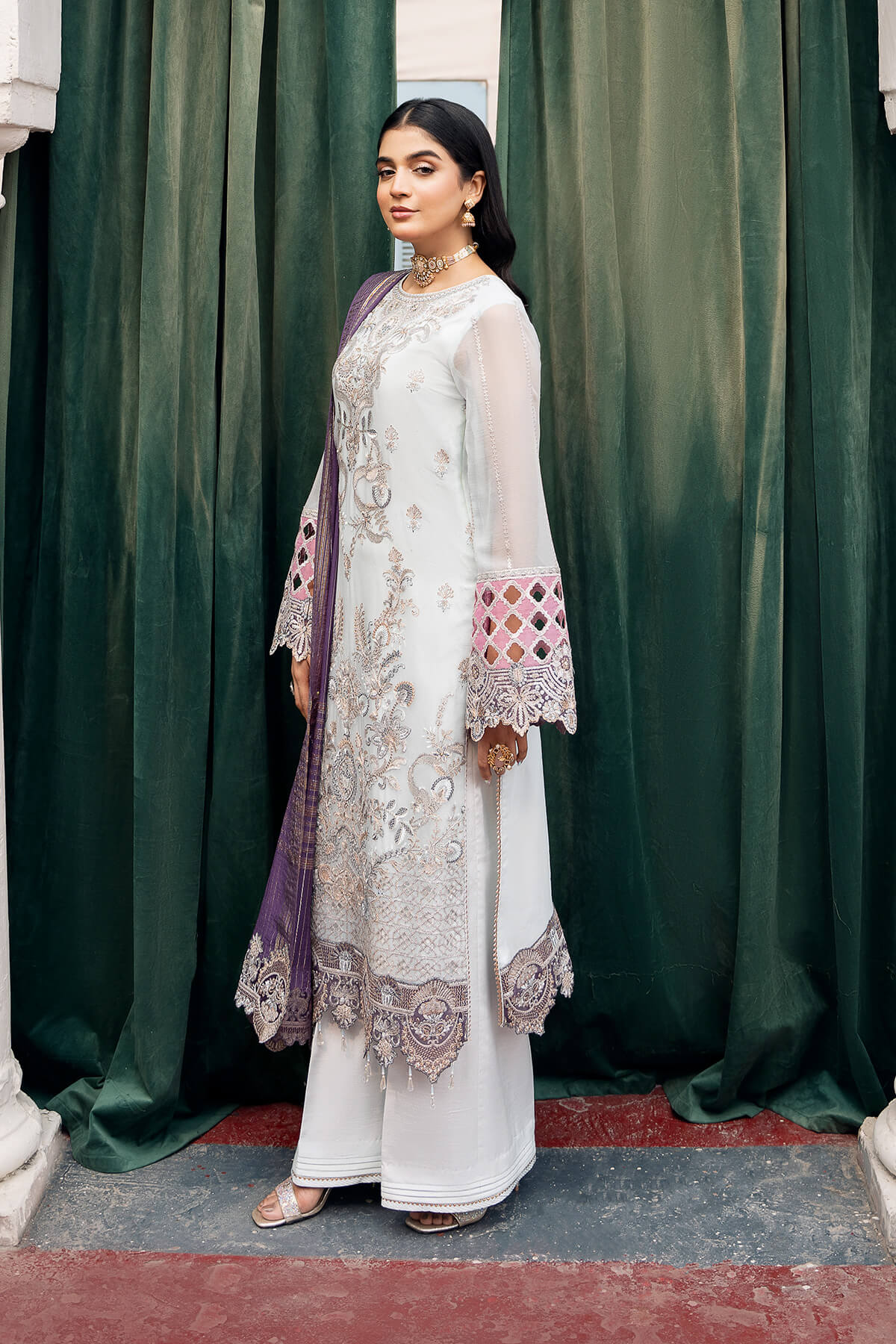 Imrozia Premium | Sitarah Luxury Chiffon 24 | I-215 Zia - Official Imrozia Premium stockist in UK - Sakeena London