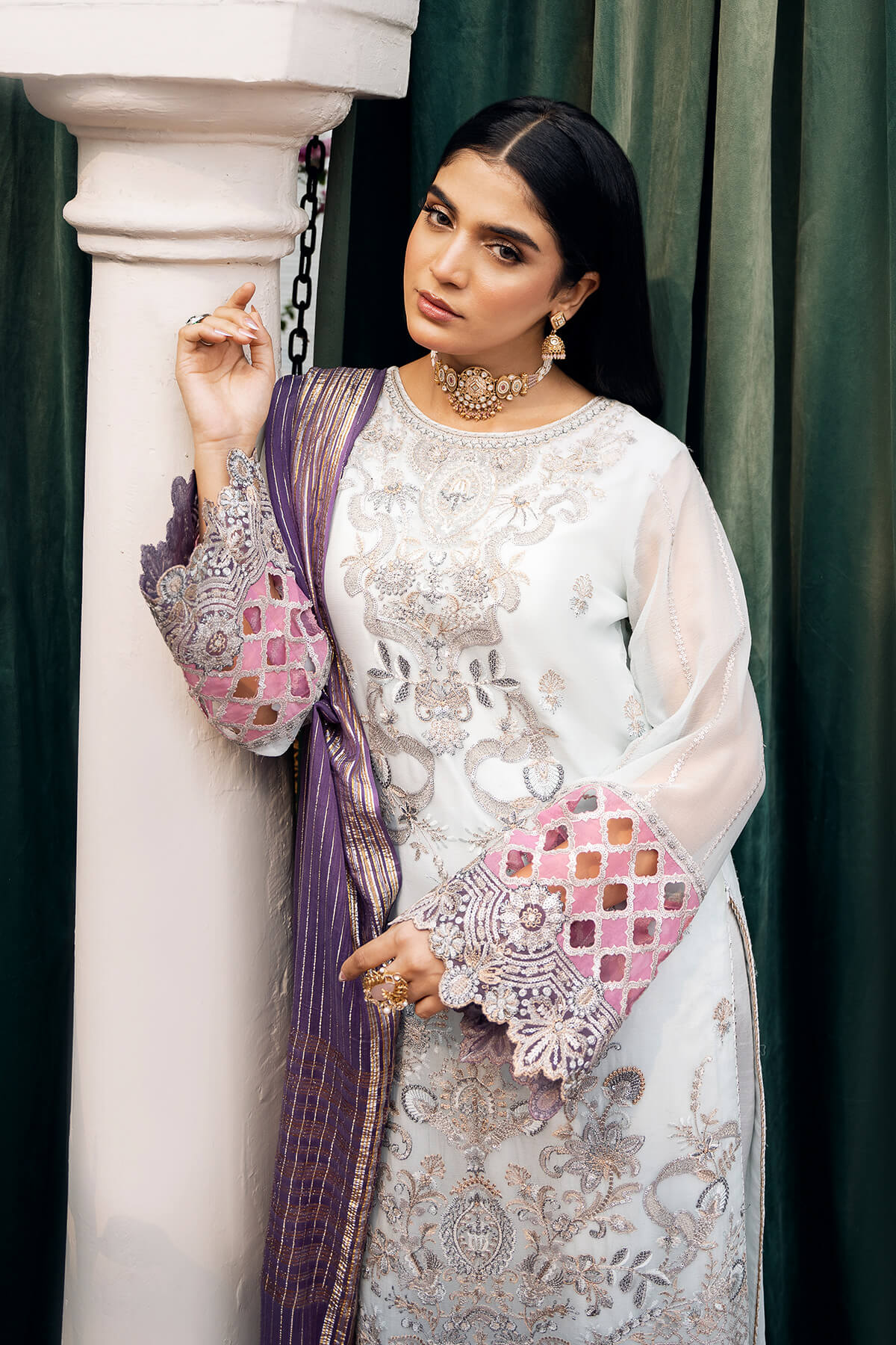 Imrozia Premium | Sitarah Luxury Chiffon 24 | I-215 Zia - Official Imrozia Premium stockist in UK - Sakeena London