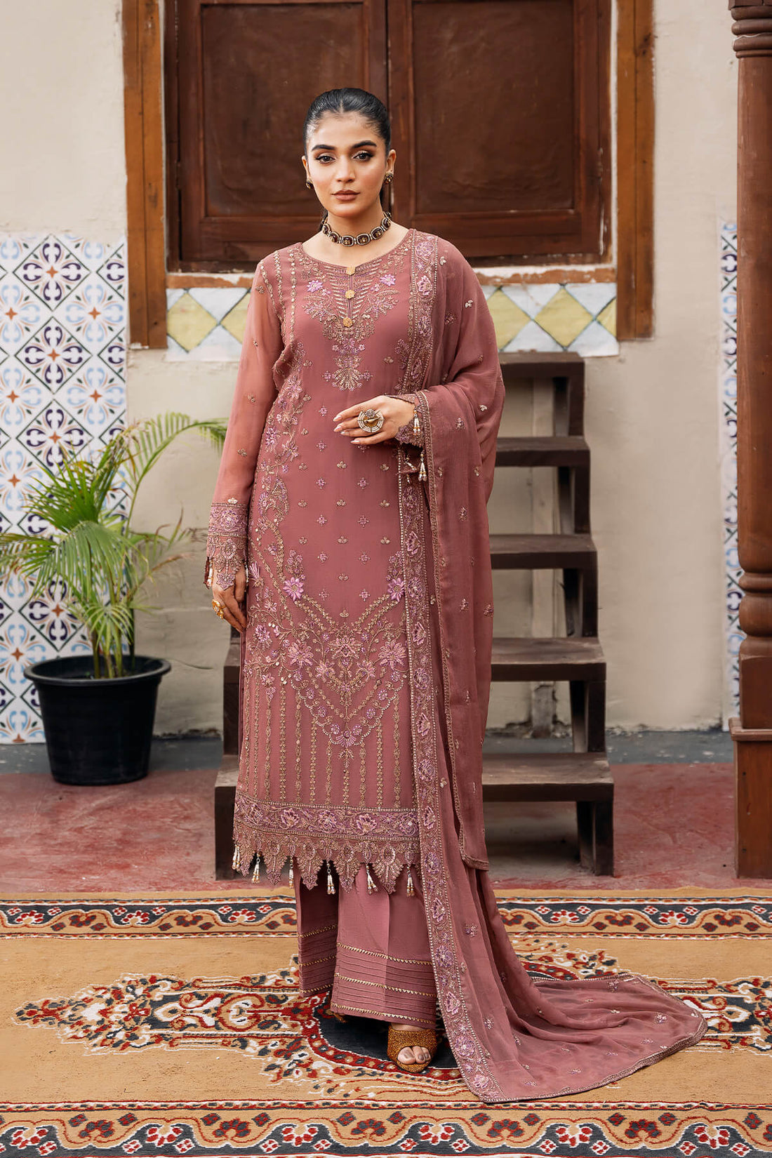 Imrozia Premium | Sitarah Luxury Chiffon 24 | I-216 Parnoor - Official Imrozia Premium stockist in UK - Sakeena London