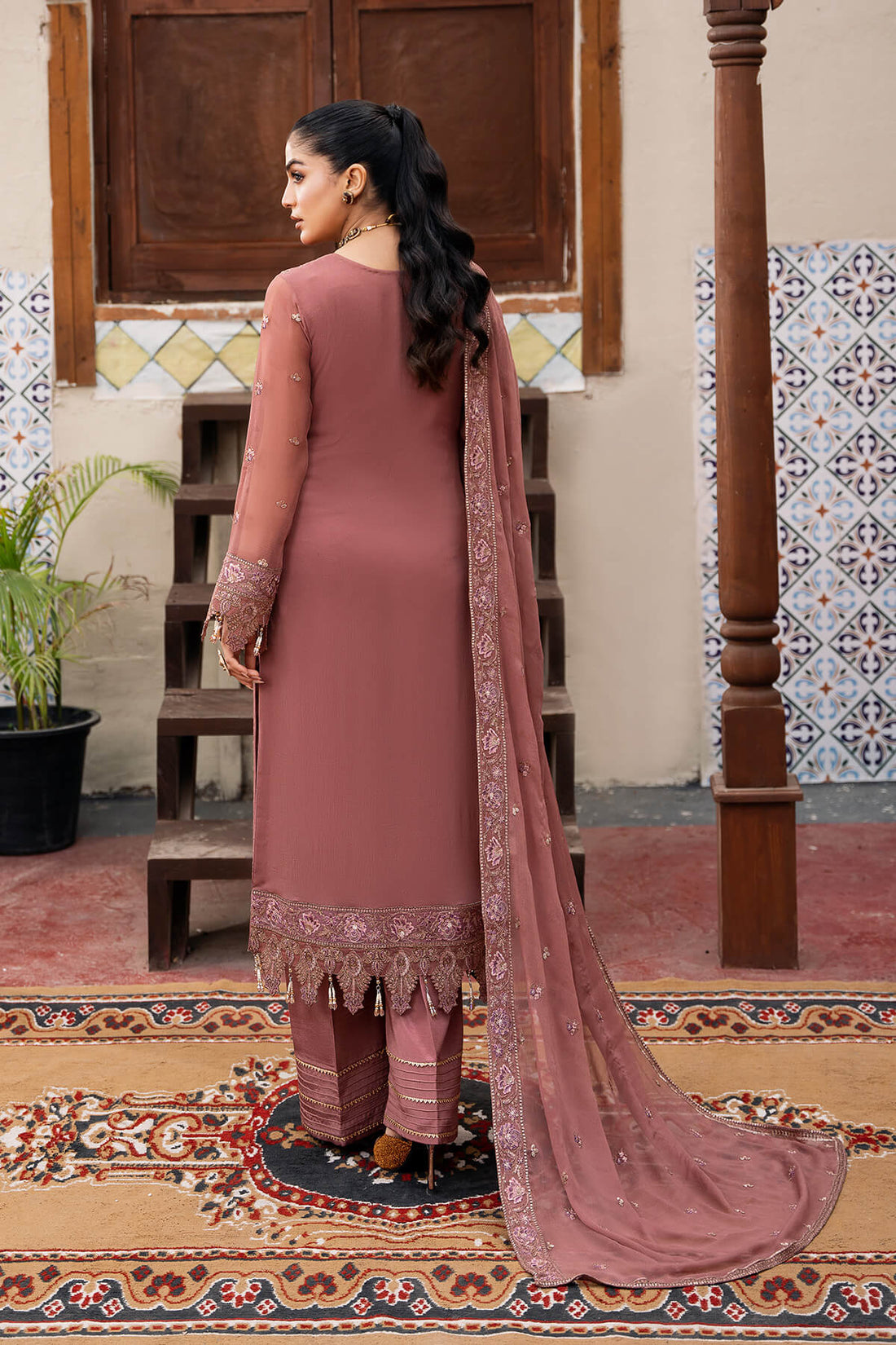 Imrozia Premium | Sitarah Luxury Chiffon 24 | I-216 Parnoor - Official Imrozia Premium stockist in UK - Sakeena London