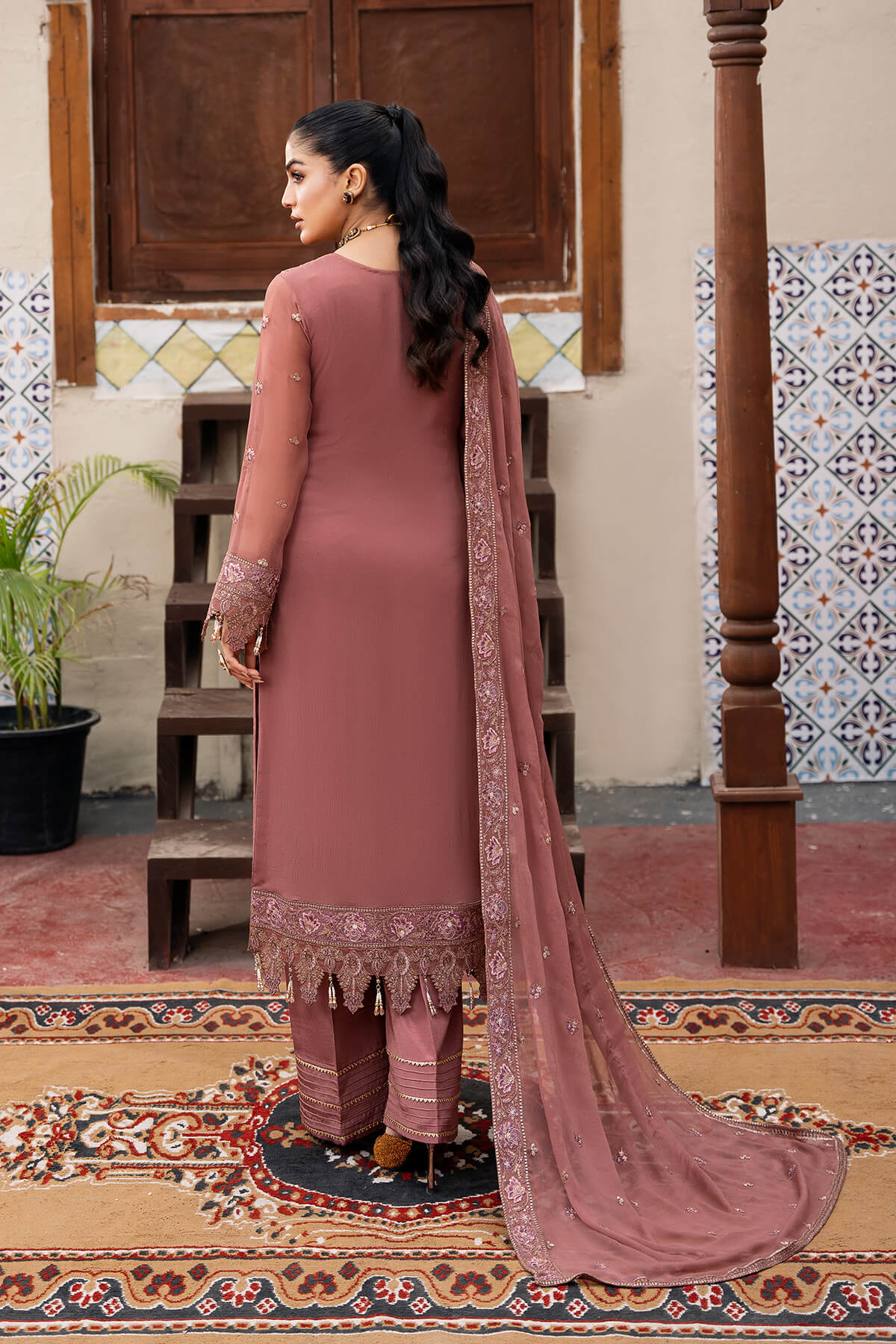 Imrozia Premium | Sitarah Luxury Chiffon 24 | I-216 Parnoor - Official Imrozia Premium stockist in UK - Sakeena London