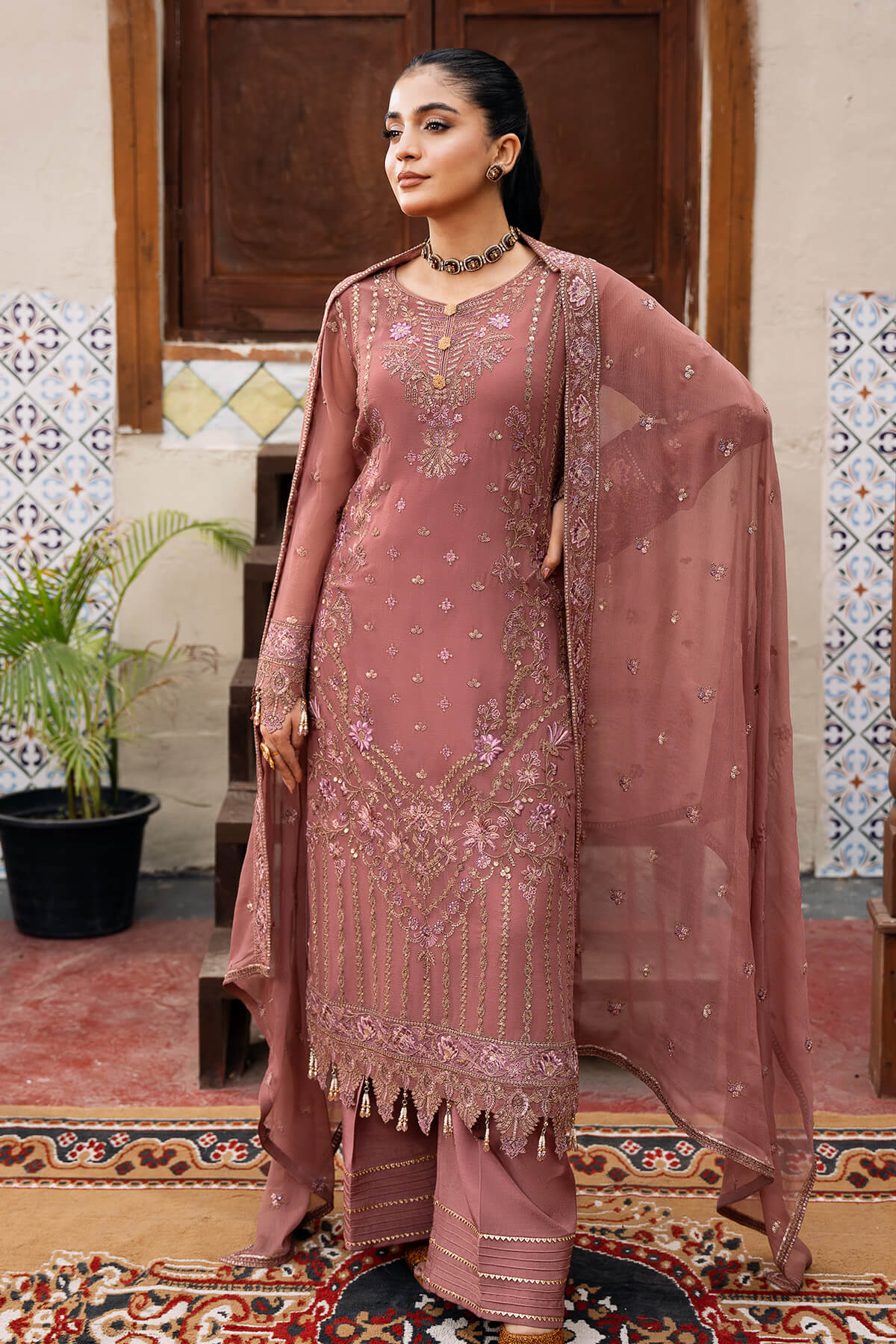 Imrozia Premium | Sitarah Luxury Chiffon 24 | I-216 Parnoor - Official Imrozia Premium stockist in UK - Sakeena London