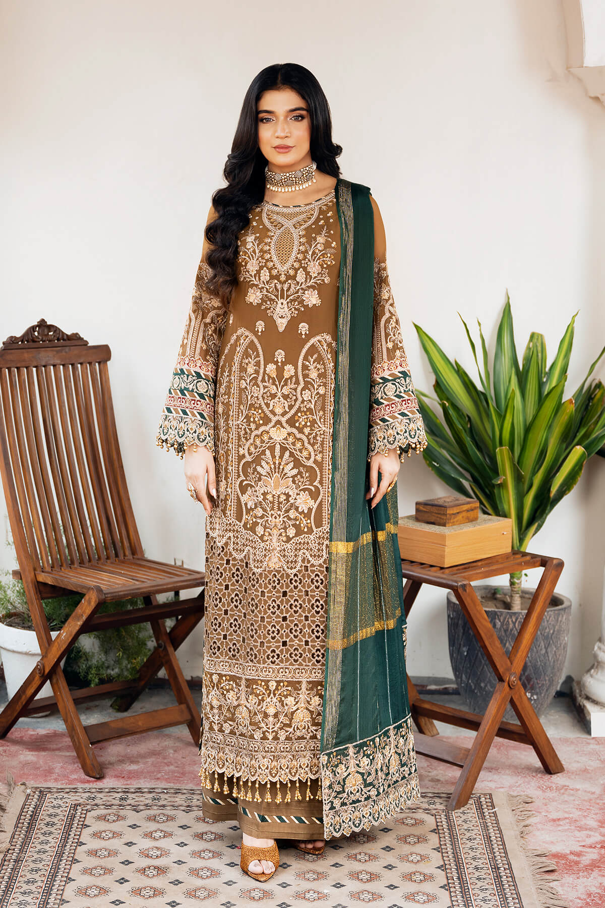 Imrozia Premium | Sitarah Luxury Chiffon 24 | I-210 Tabaan - Official Imrozia Premium stockist in UK - Sakeena London