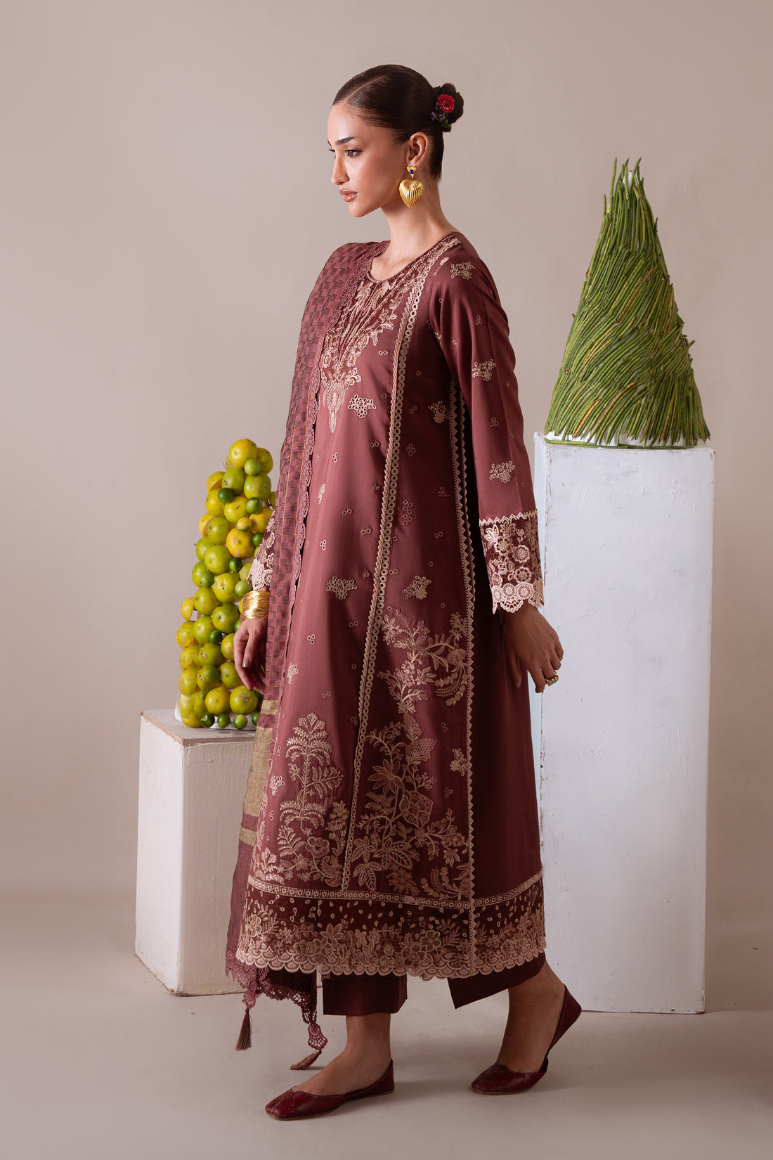 Aabyaan | Miraal Signature Embroidered Viscose 25 | INARA (AV-04) - Official Aabyaan stockist in UK - Sakeena London