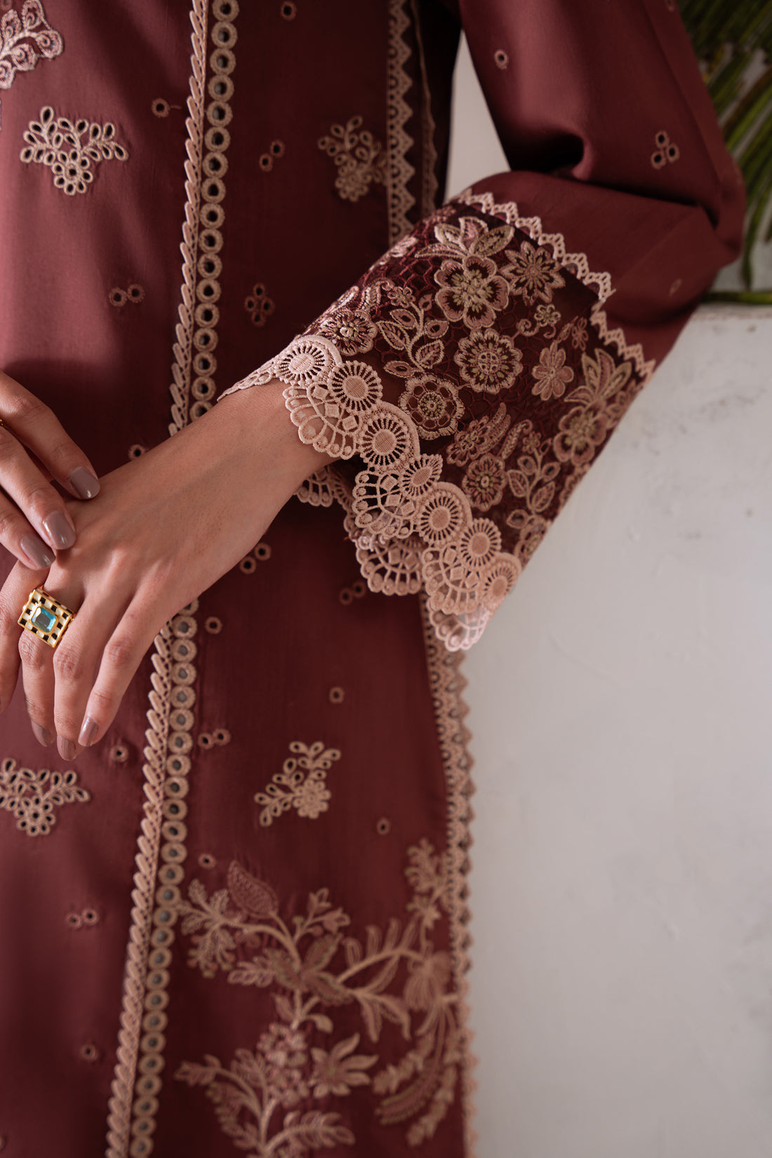 Aabyaan | Miraal Signature Embroidered Viscose 25 | INARA (AV-04) - Official Aabyaan stockist in UK - Sakeena London