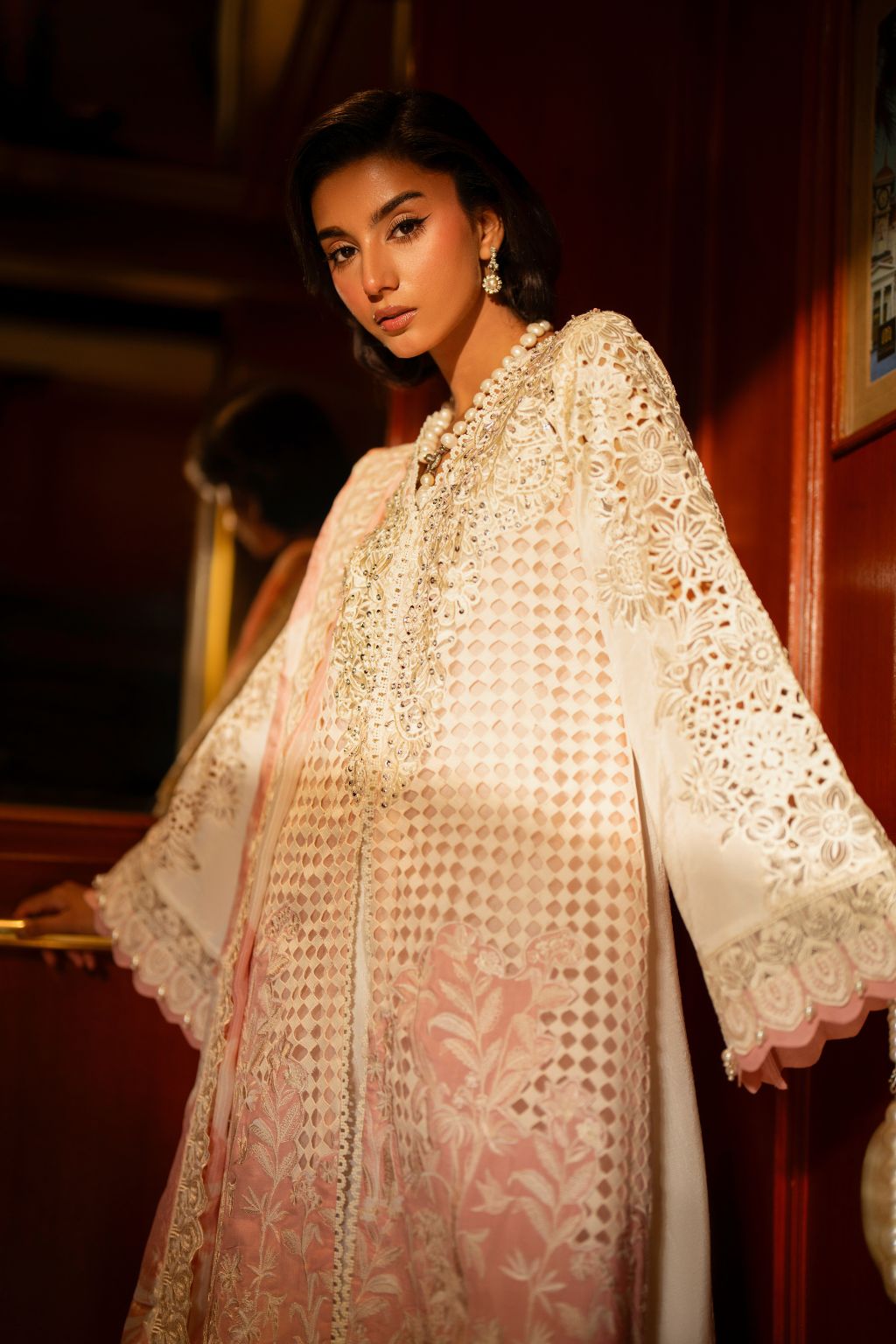 AJR Couture | Cutwork Edit 24 | IVOOR - Official AJR Couture stockist in UK - Sakeena London