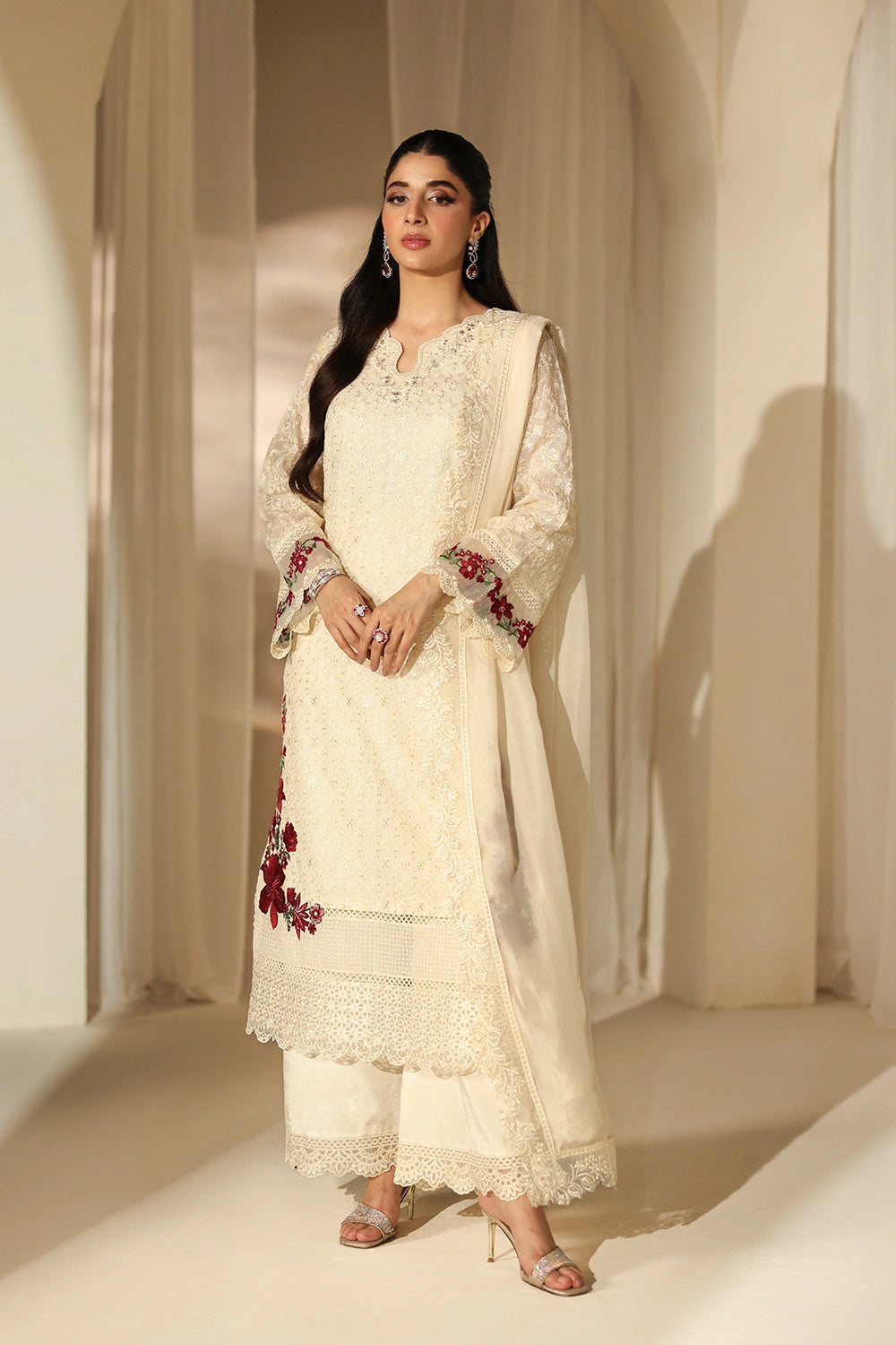 Azure | Azure Luxe | Ivory Flora - Official Azure stockist in UK - Sakeena London