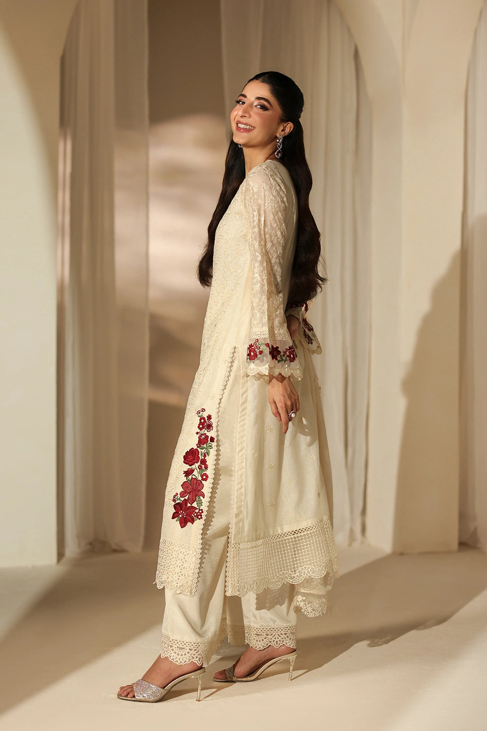 Azure | Azure Luxe | Ivory Flora - Official Azure stockist in UK - Sakeena London