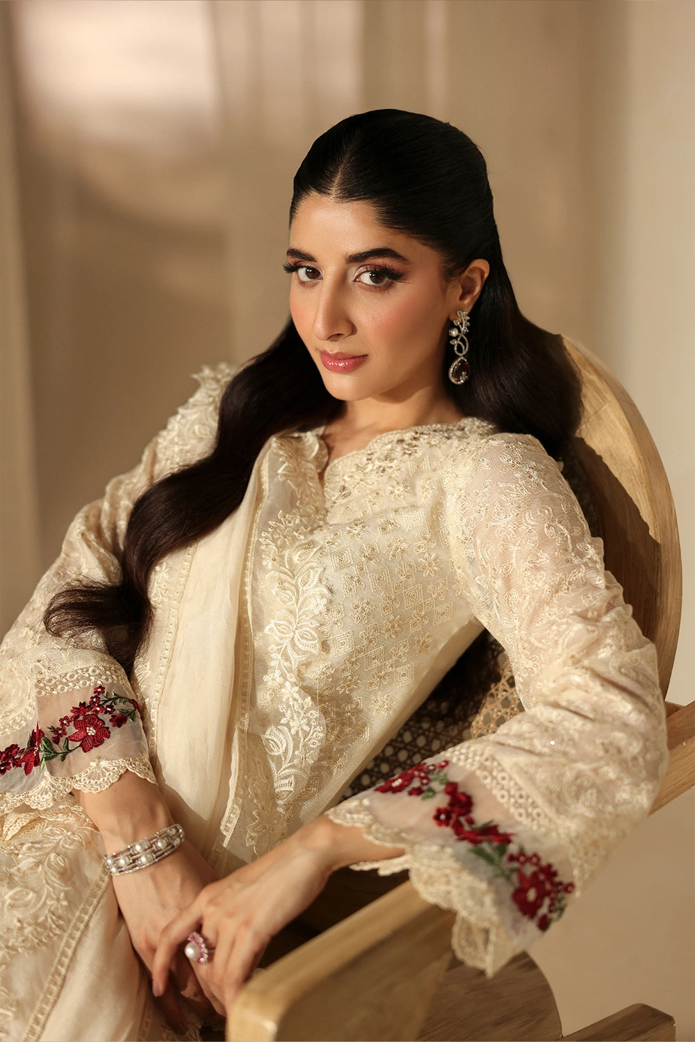 Azure | Azure Luxe | Ivory Flora - Official Azure stockist in UK - Sakeena London