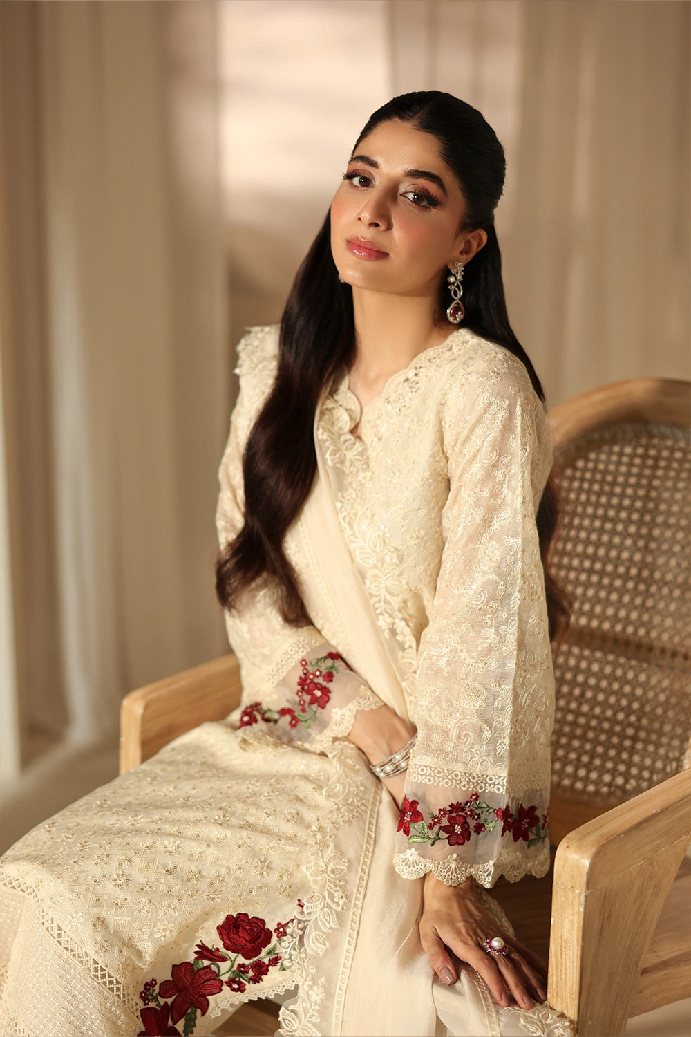 Azure | Azure Luxe | Ivory Flora - Official Azure stockist in UK - Sakeena London