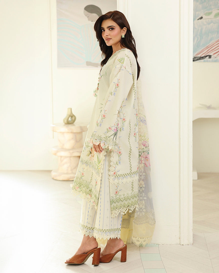Roheenaz | Petals in Print | Ivory Sonata
