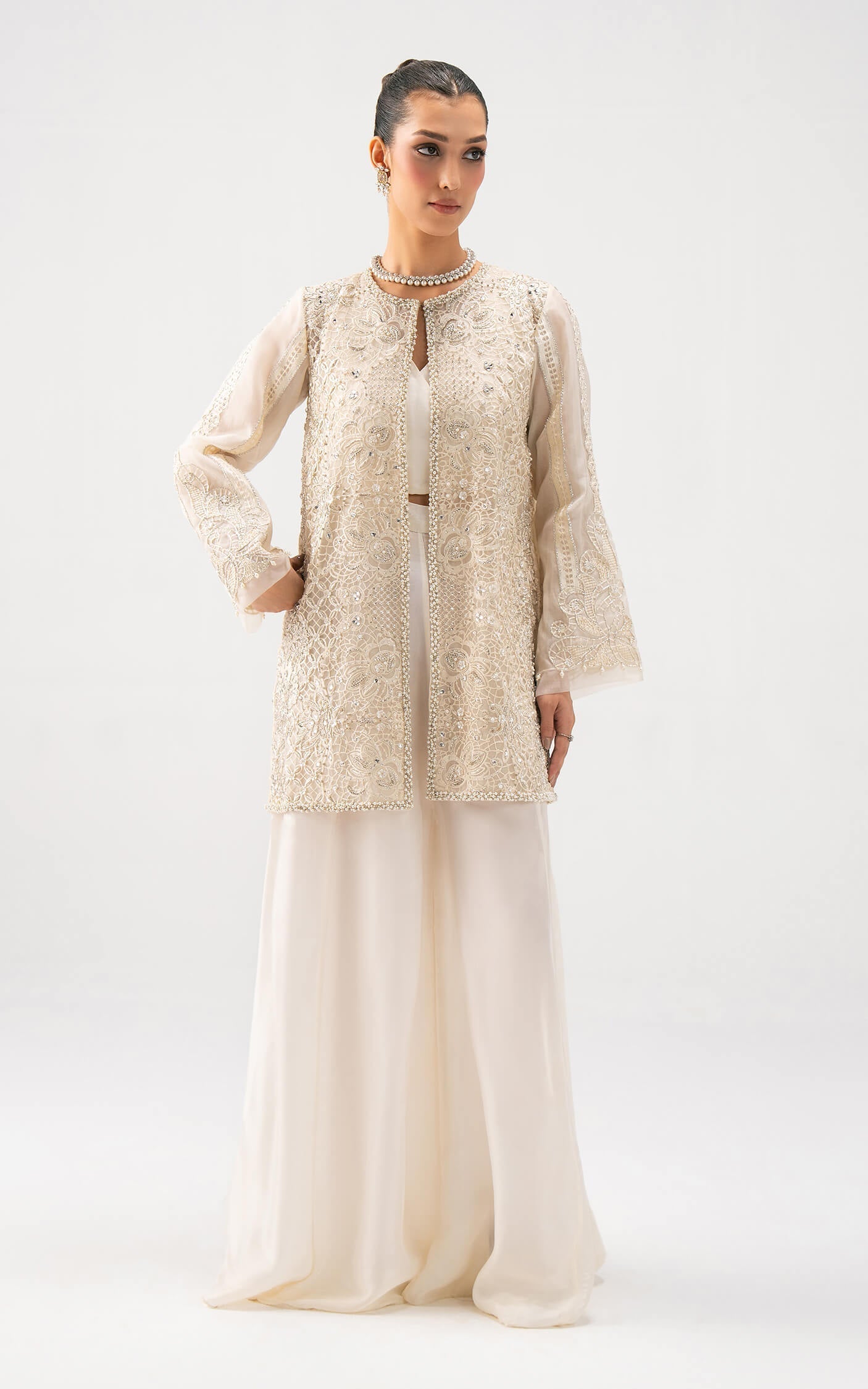Asifa and Nabeel | Lyle Luxury Formals 25 | Ivory ÃÂlan - Official Asifa and Nabeel stockist in UK - Sakeena London