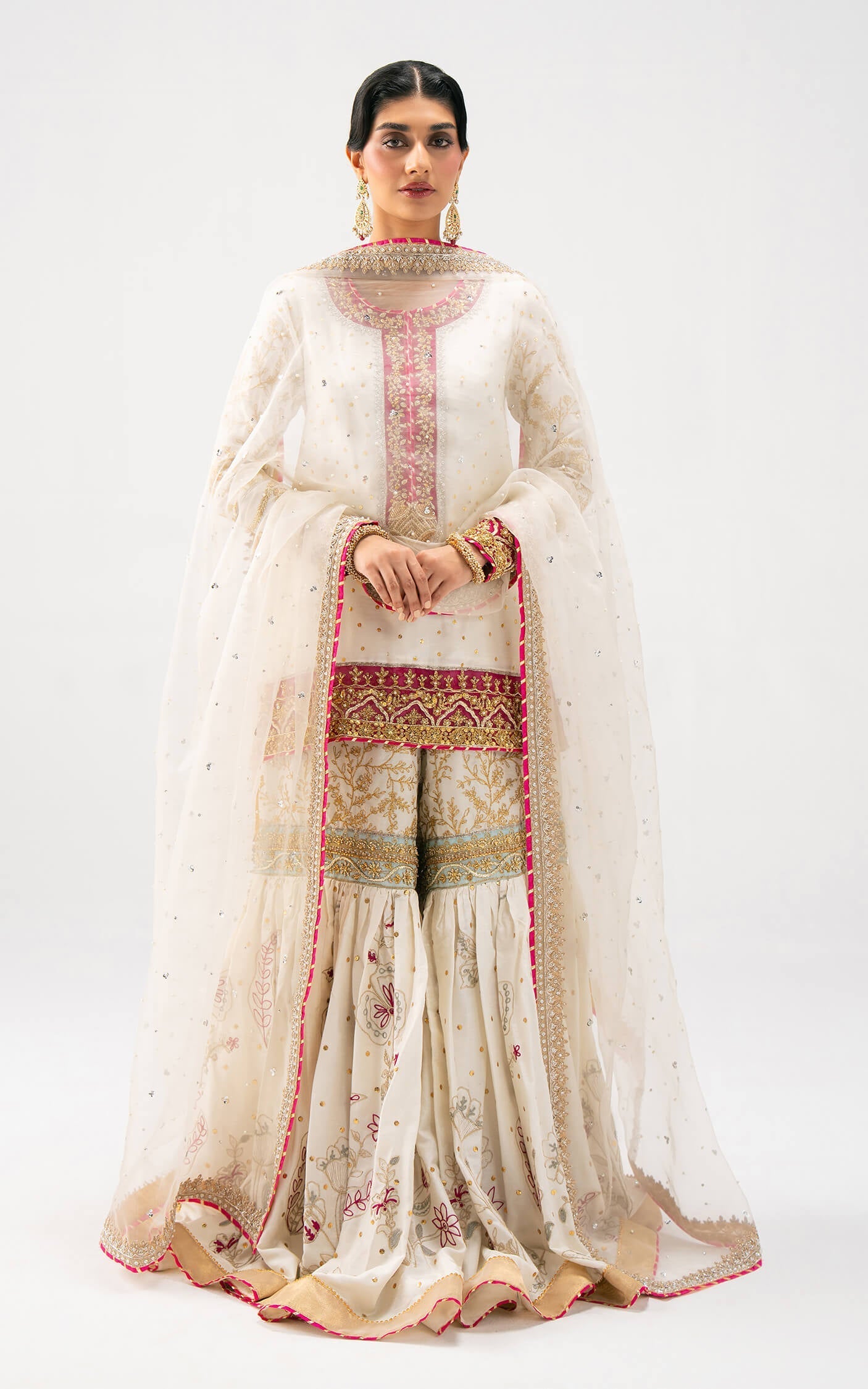 Asifa and Nabeel | Lyle Luxury Formals 25 | Ivory Radiance - Official Asifa and Nabeel stockist in UK - Sakeena London