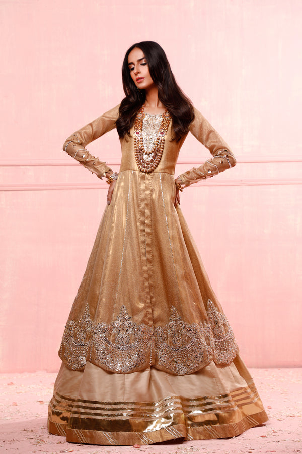 Wahajmkhan | Festive Fiesta Formals | GOLD GALORE - Official Wahaj M.Khan stockist in UK - Sakeena London