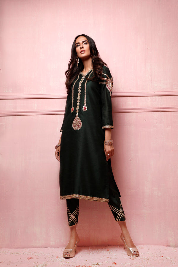 Wahajmkhan | Festive Fiesta Formals | THE JADE AFFAIR - Official Wahaj M.Khan stockist in UK - Sakeena London