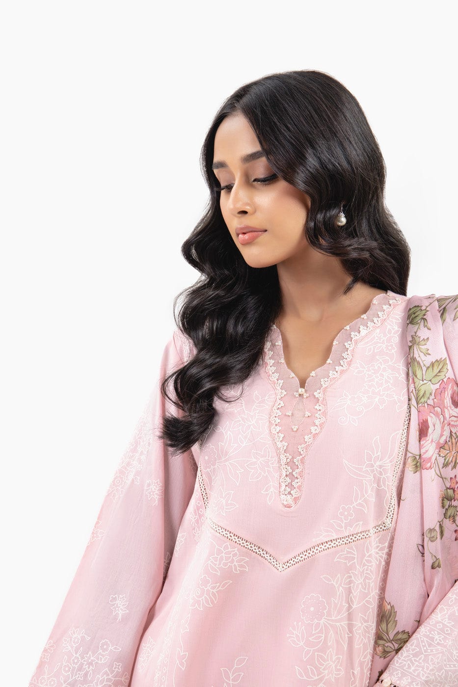 Alkaram | Puff Capsule | JC-01-24-Powder Pink - Official Alkaram stockist in UK - Sakeena London