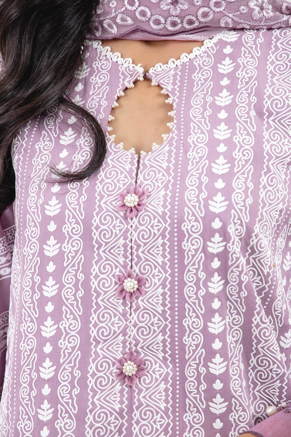 Alkaram | Puff Capsule | JC-06-24-Lilac - Official Alkaram stockist in UK - Sakeena London