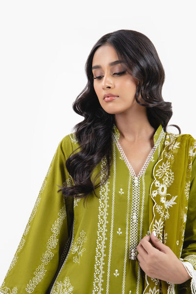 Alkaram | Puff Capsule | JC-08-24-Dhani Green - Official Alkaram stockist in UK - Sakeena London