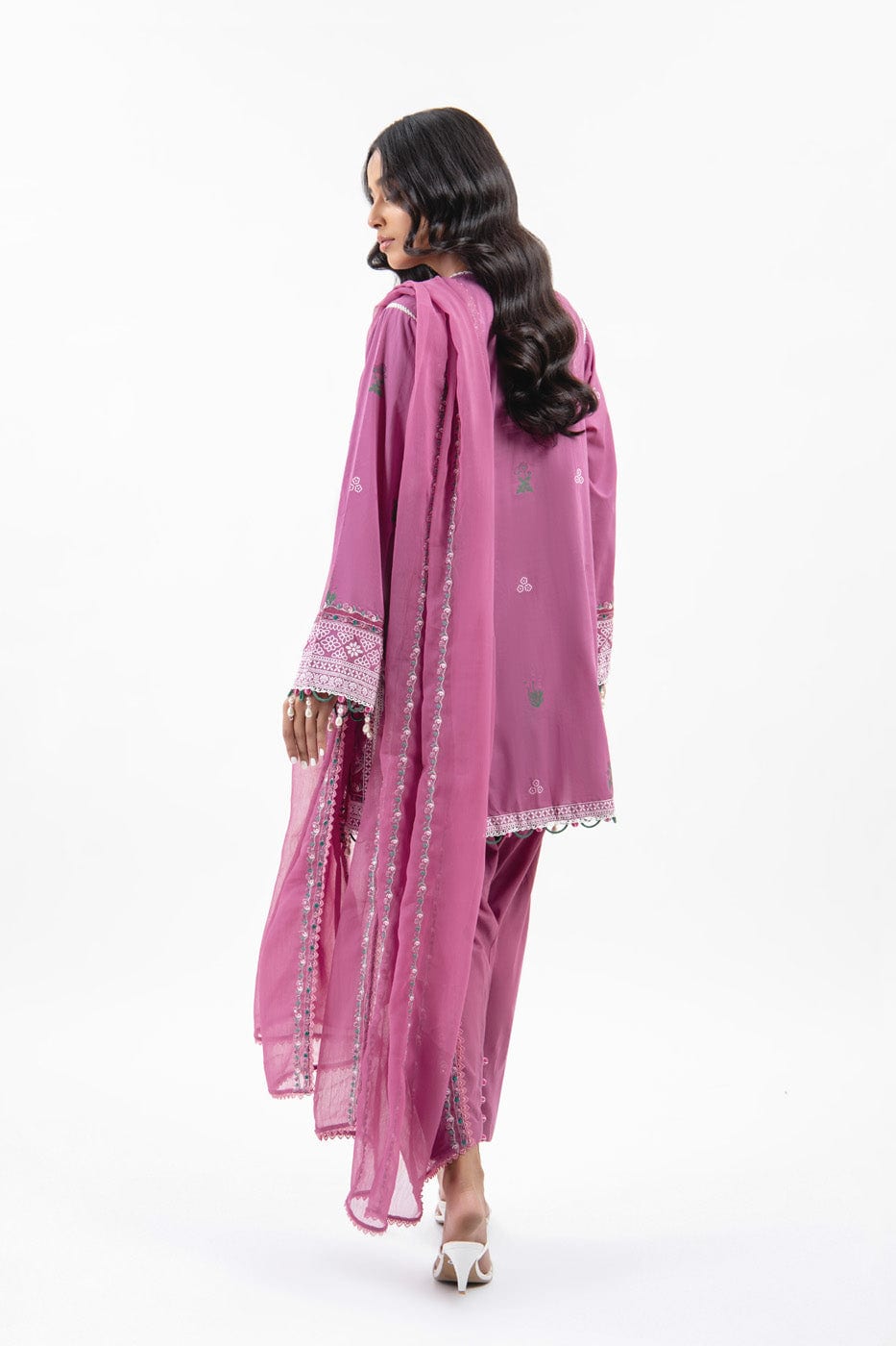 Alkaram | Puff Capsule | JC-10-24-Berry Pink - Official Alkaram stockist in UK - Sakeena London