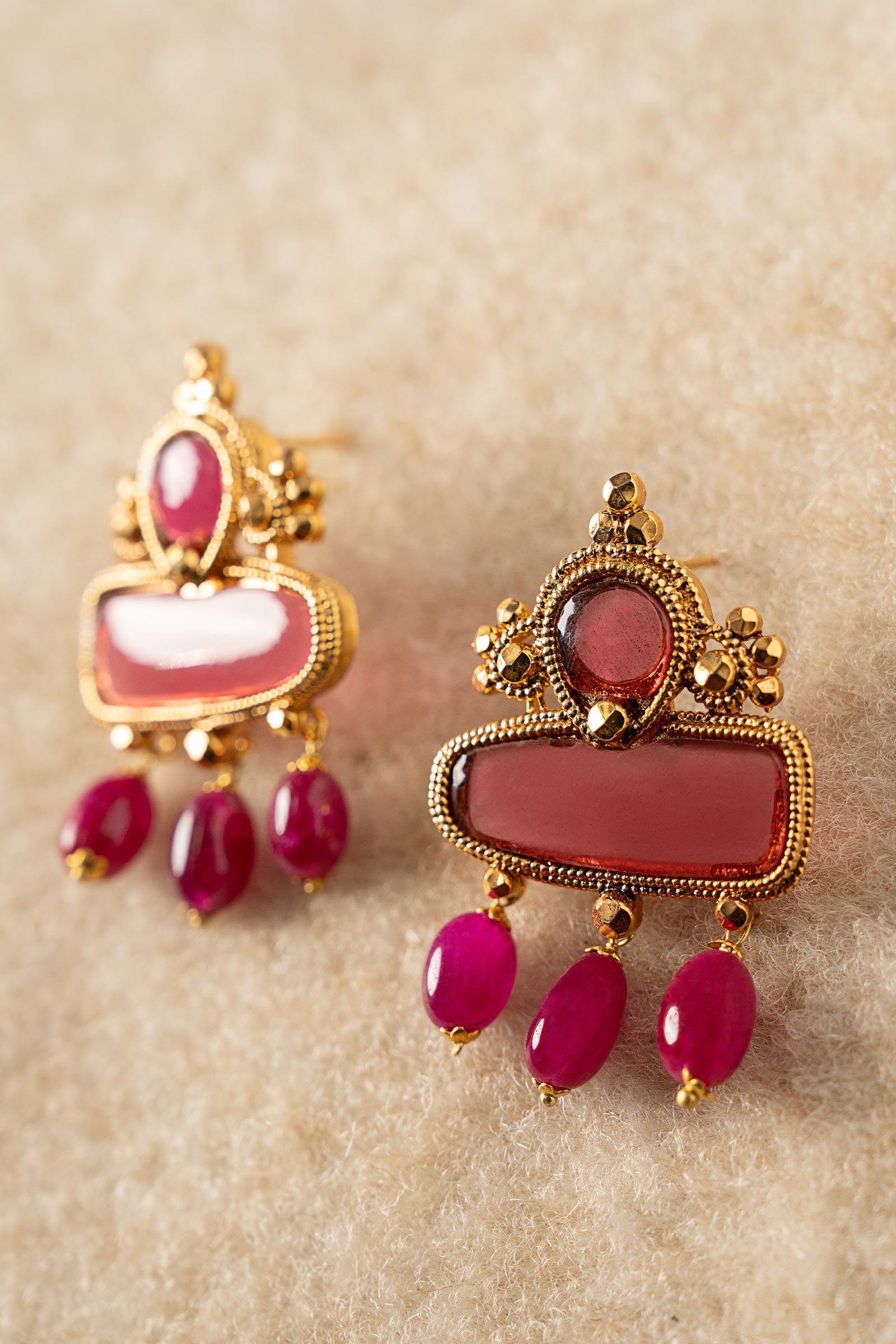 Jewellery | MB | Onyrella Studs - Official Maria B stockist in UK - Sakeena London