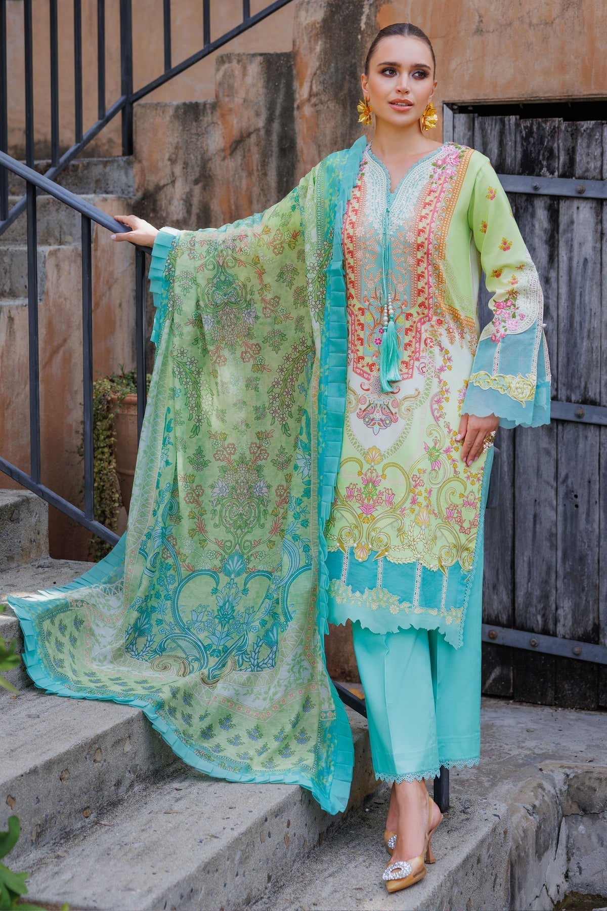 Jade | Bliss Linen 24 | J-05 - Official jade stockist in UK - Sakeena London