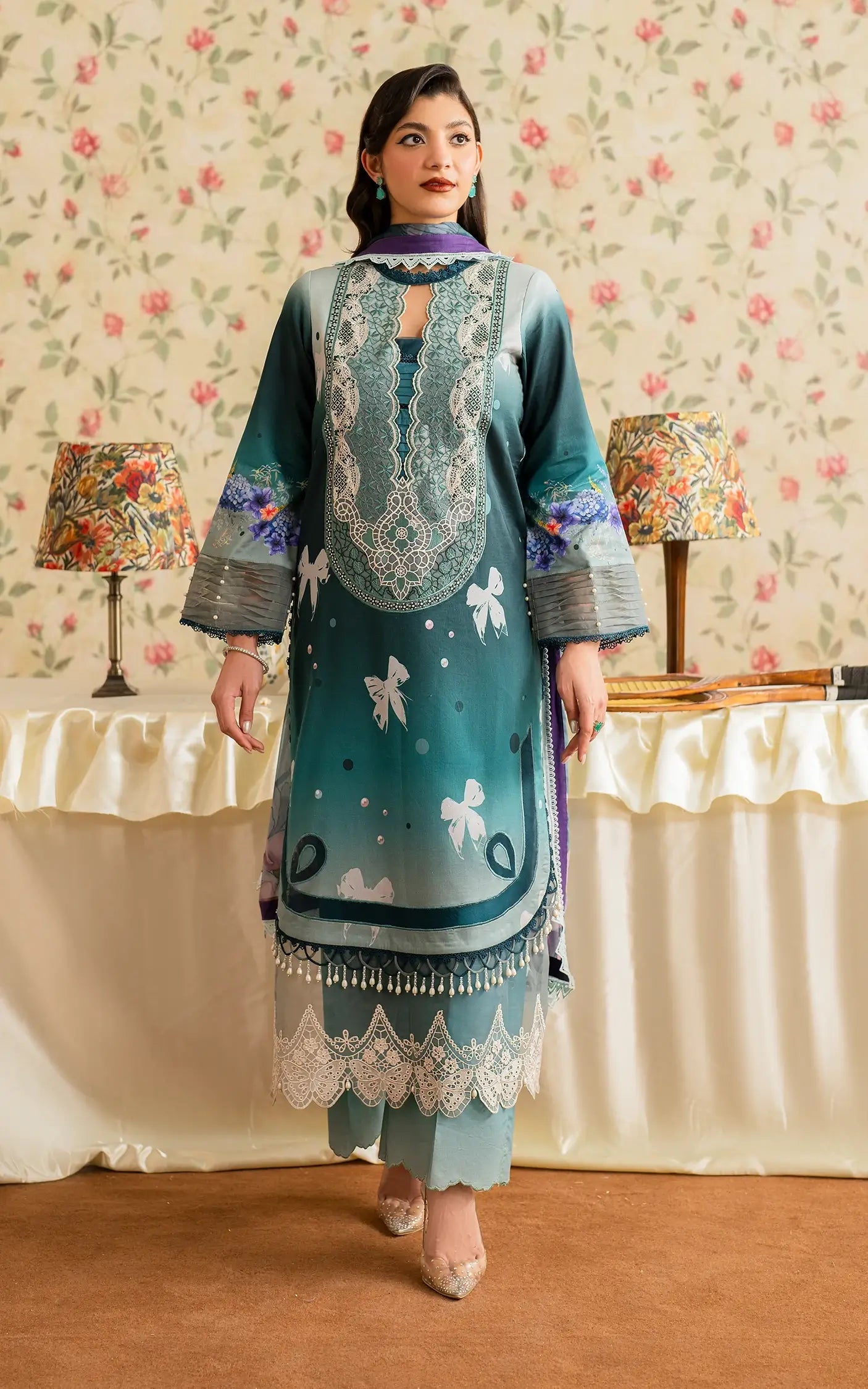 Asifa and Nabeel | Meraki Vintage 25 | Jal (MVL25-09) - Official Asifa and Nabeel stockist in UK - Sakeena London