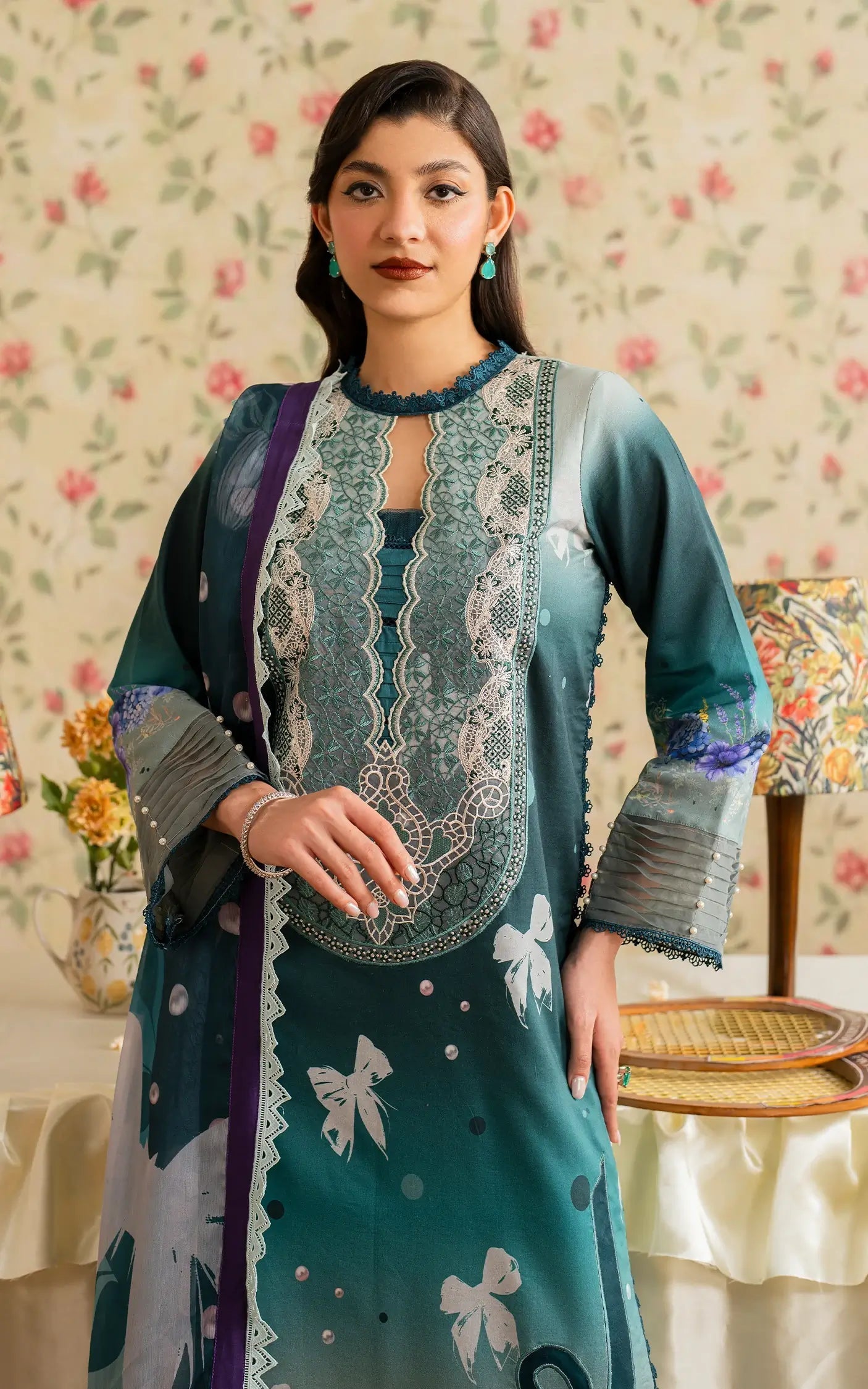 Asifa and Nabeel | Meraki Vintage 25 | Jal (MVL25-09) - Official Asifa and Nabeel stockist in UK - Sakeena London