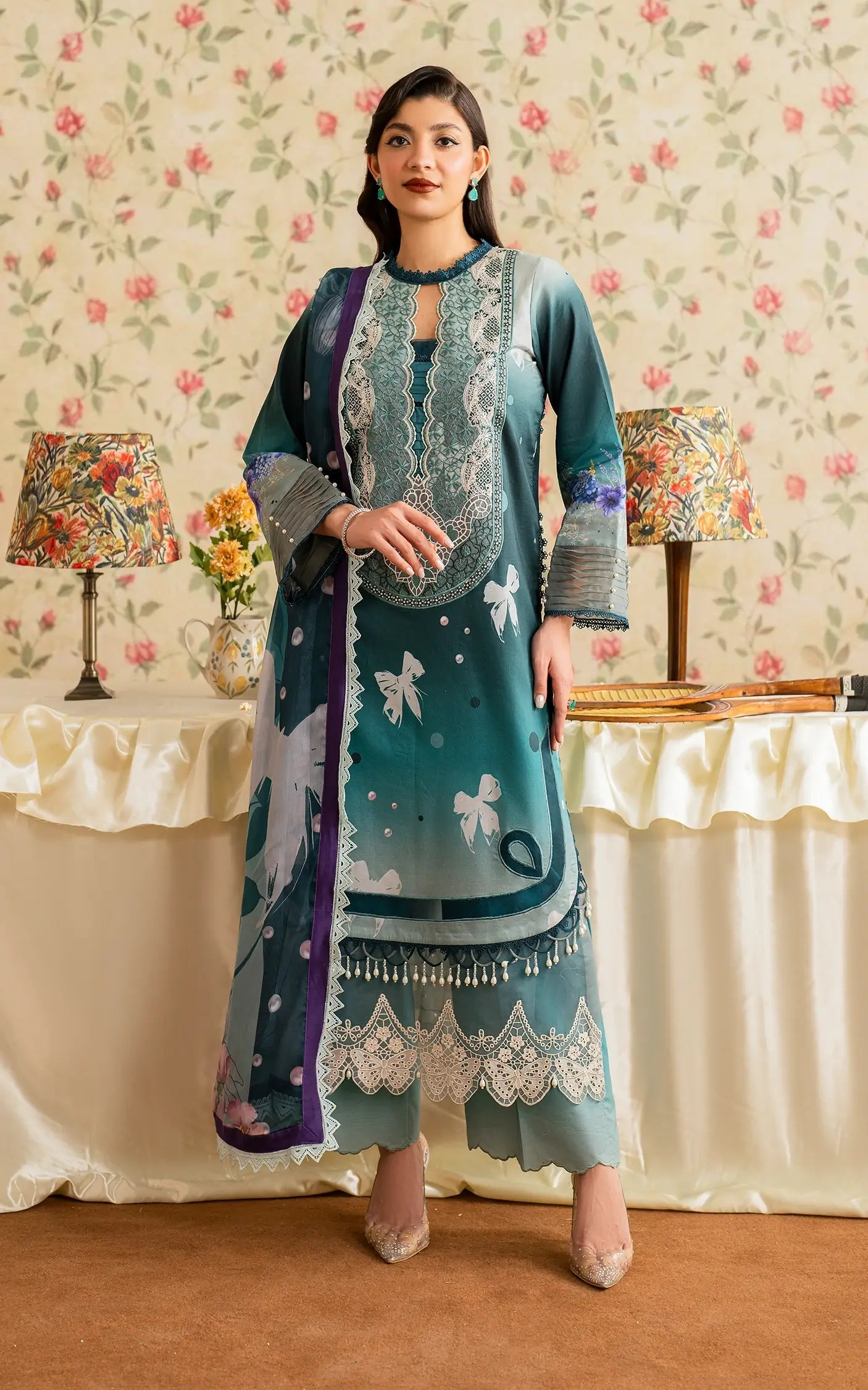 Asifa and Nabeel | Meraki Vintage 25 | Jal (MVL25-09) - Official Asifa and Nabeel stockist in UK - Sakeena London