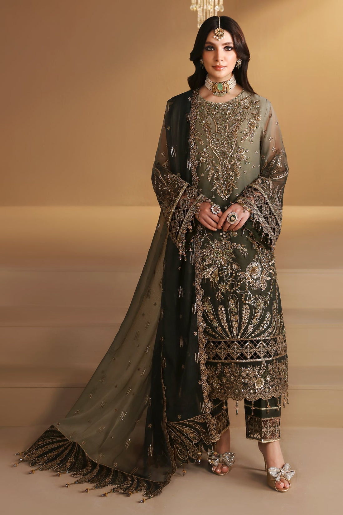 Alizeh | Reena Wedding Formals | AF-HM-4021-JIYA - Official Alizeh stockist in UK - Sakeena London