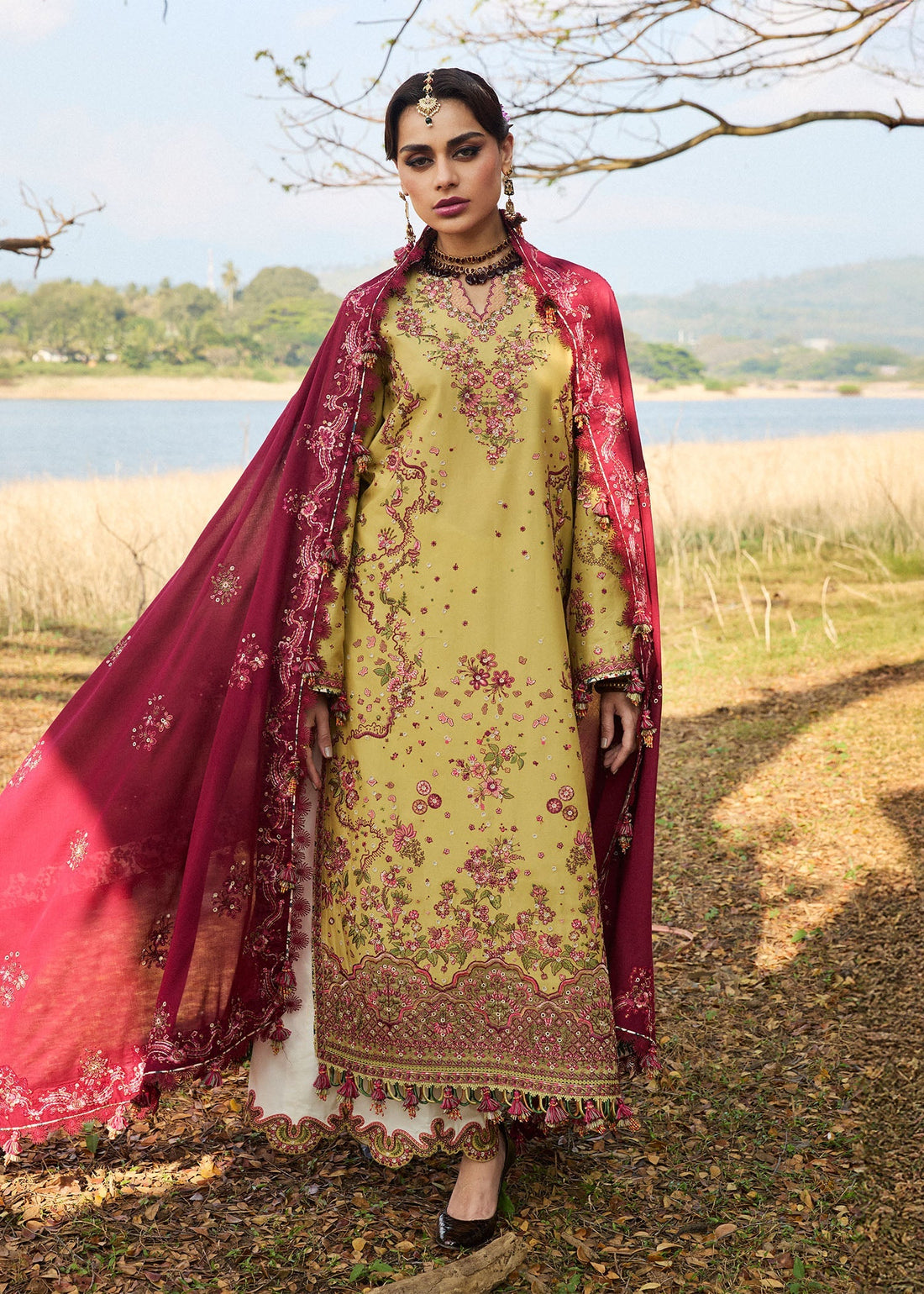 Hussain Rehar | Luxury Lawn 25 | Minted - Official Hussain Rehar stockist in UK - Sakeena London