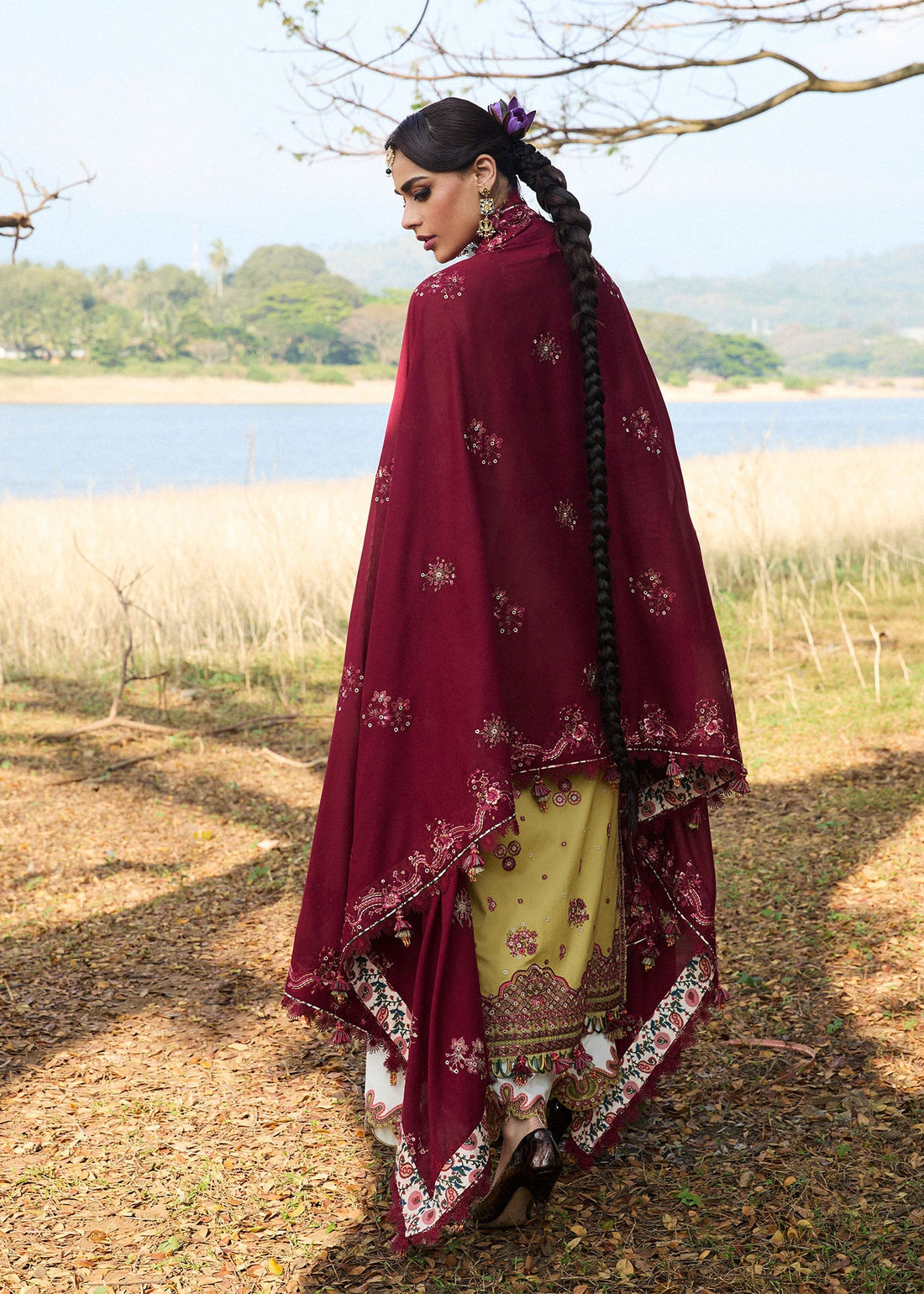 Hussain Rehar | Luxury Lawn 25 | Minted - Official Hussain Rehar stockist in UK - Sakeena London