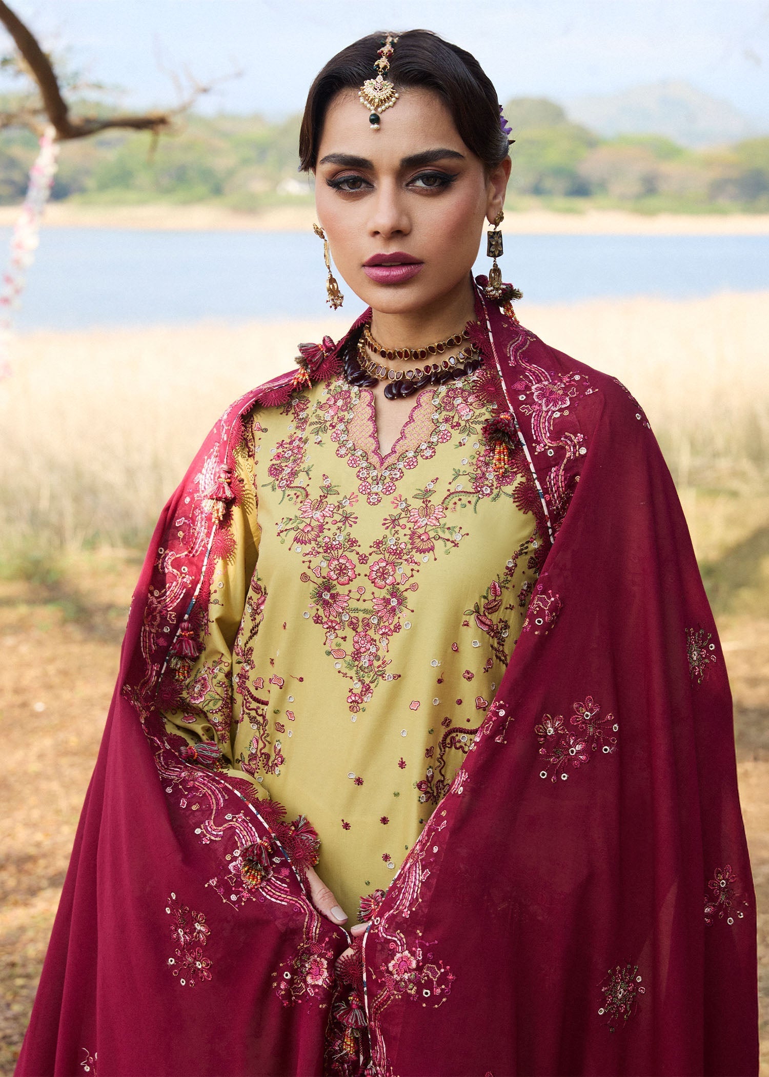 Hussain Rehar | Luxury Lawn 25 | Minted - Official Hussain Rehar stockist in UK - Sakeena London