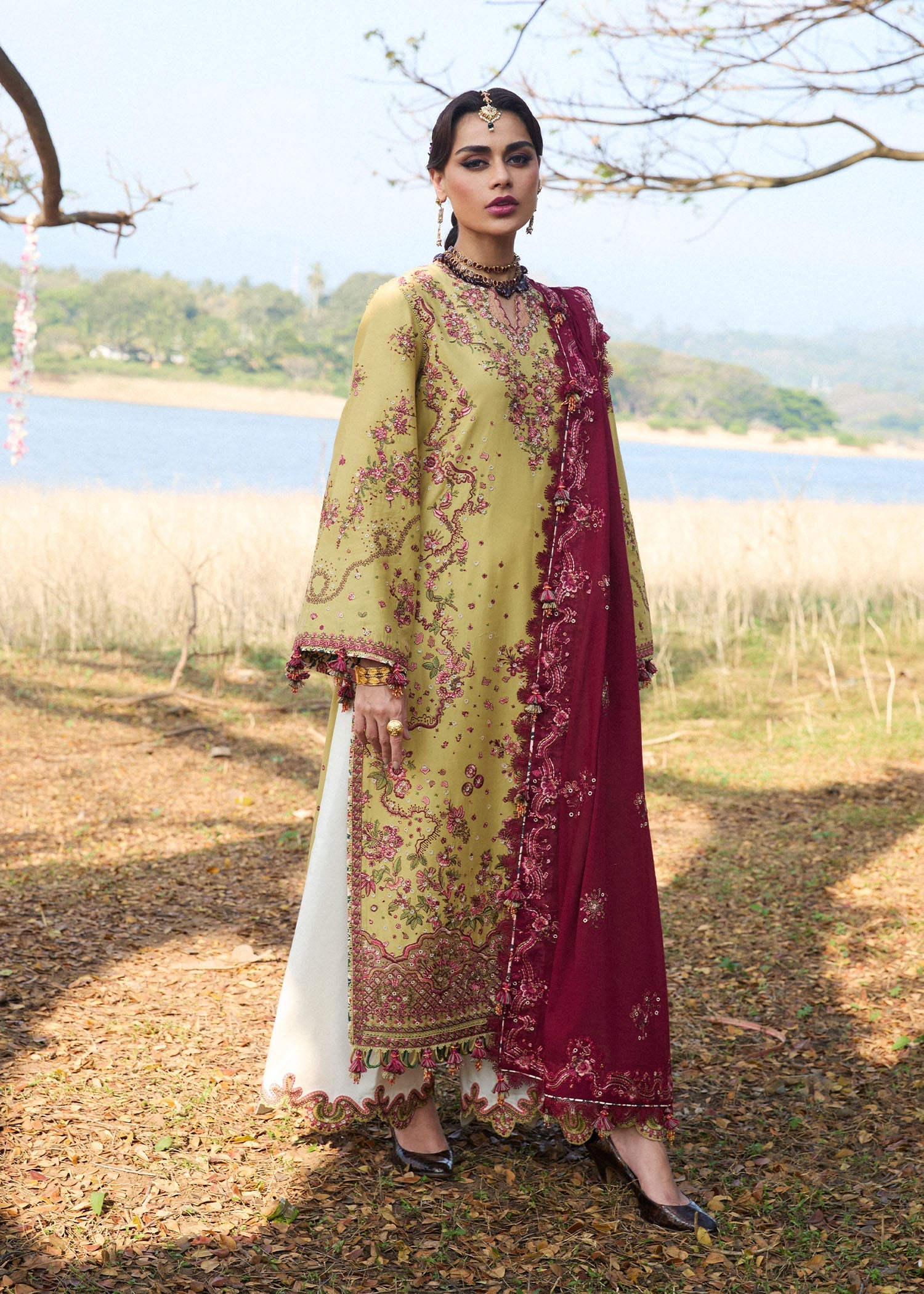Hussain Rehar | Luxury Lawn 25 | Minted - Official Hussain Rehar stockist in UK - Sakeena London