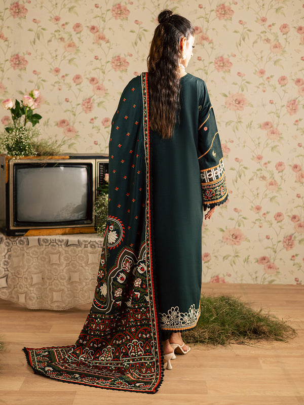 Mahnur | Kaia Slub Linen 25 | K - 08 | 3 PC LINEN - Official Mahnur stockist in UK - Sakeena London