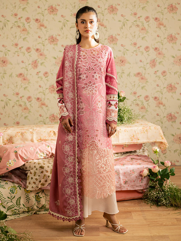 Mahnur | Kaia Slub Linen 25 | K - 13 | 3 PC LINEN - Official Mahnur stockist in UK - Sakeena London