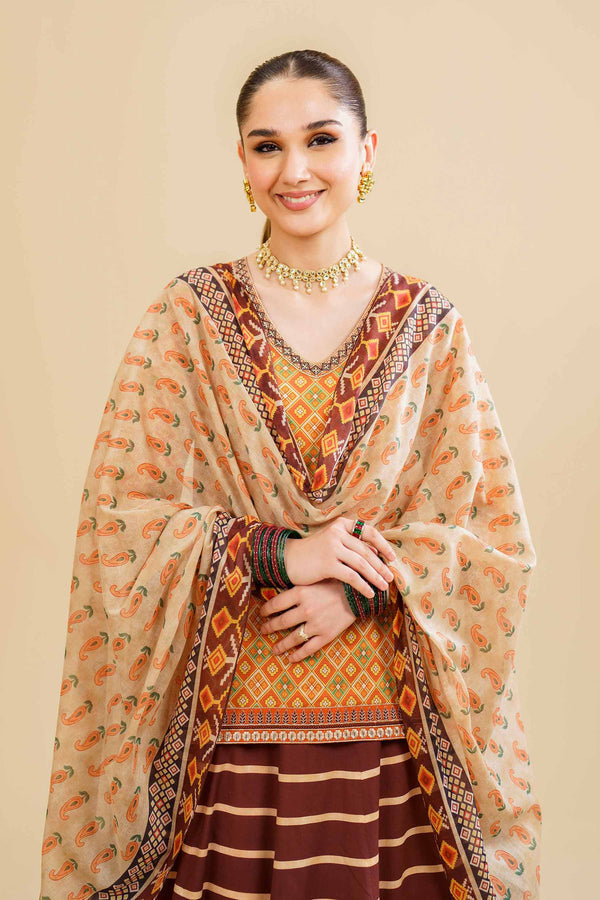 Nishat | Luxury Pret | KFE24-109 - Official Nishat stockist in UK - Sakeena London