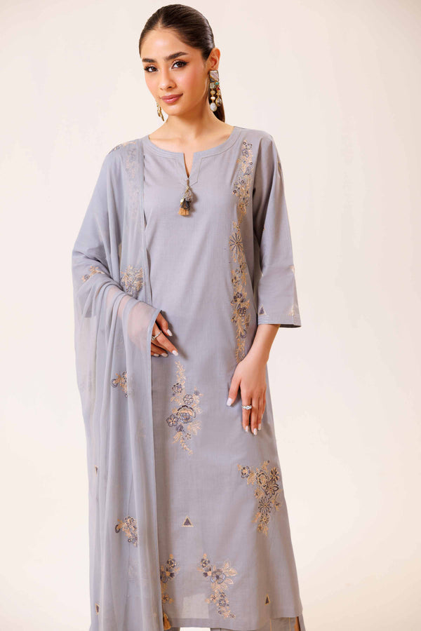 Nishat | Luxury Pret | KFE24-17 - Official Nishat stockist in UK - Sakeena London