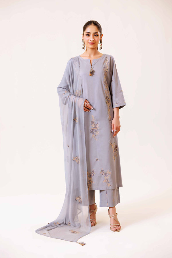 Nishat | Luxury Pret | KFE24-17 - Official Nishat stockist in UK - Sakeena London