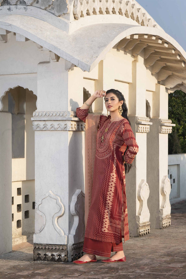 Nishat | Luxury Pret | KFE24-79 - Official Nishat stockist in UK - Sakeena London