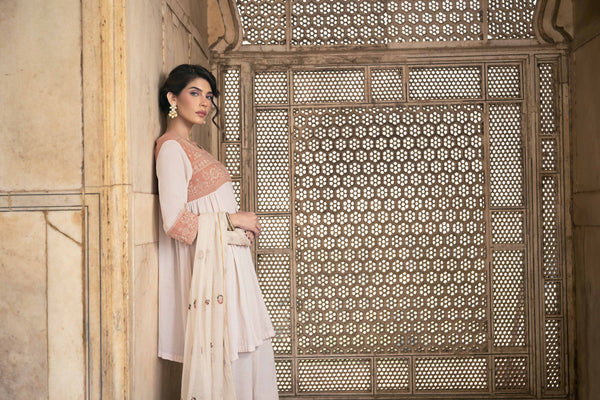 Nishat | Luxury Pret | KFS24-01 - Official Nishat stockist in UK - Sakeena London