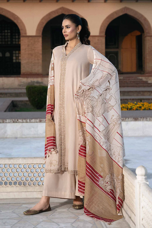 Nishat | Luxury Pret | KFS24-04 - Official Nishat stockist in UK - Sakeena London
