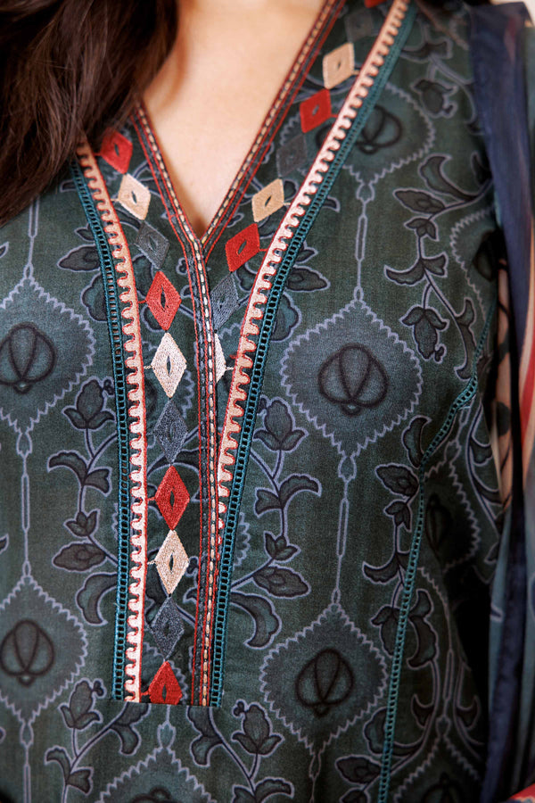Nishat | Luxury Pret | KFS24-77 - Official Nishat stockist in UK - Sakeena London